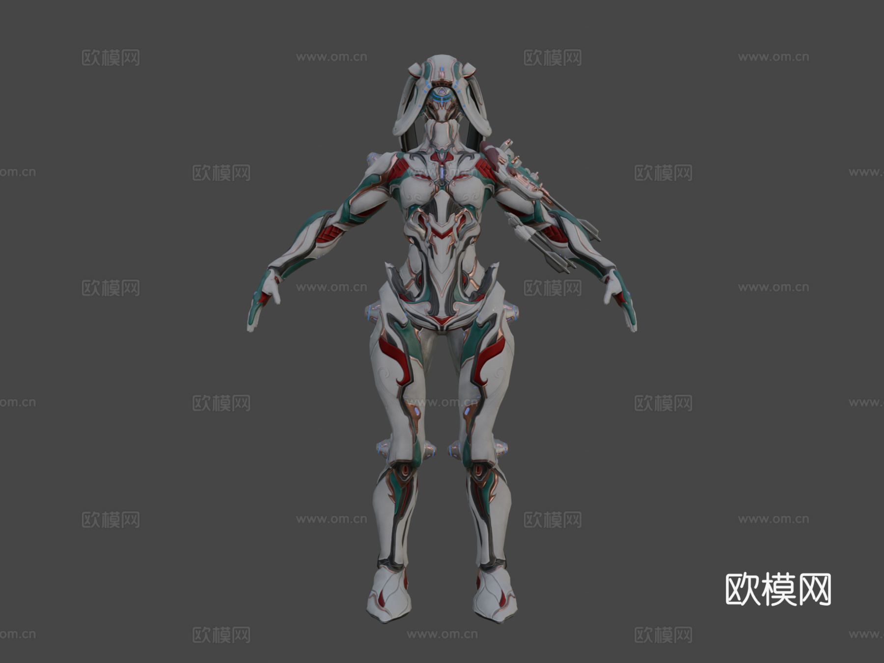 星际战甲-伊瓦拉-妖怪3d模型