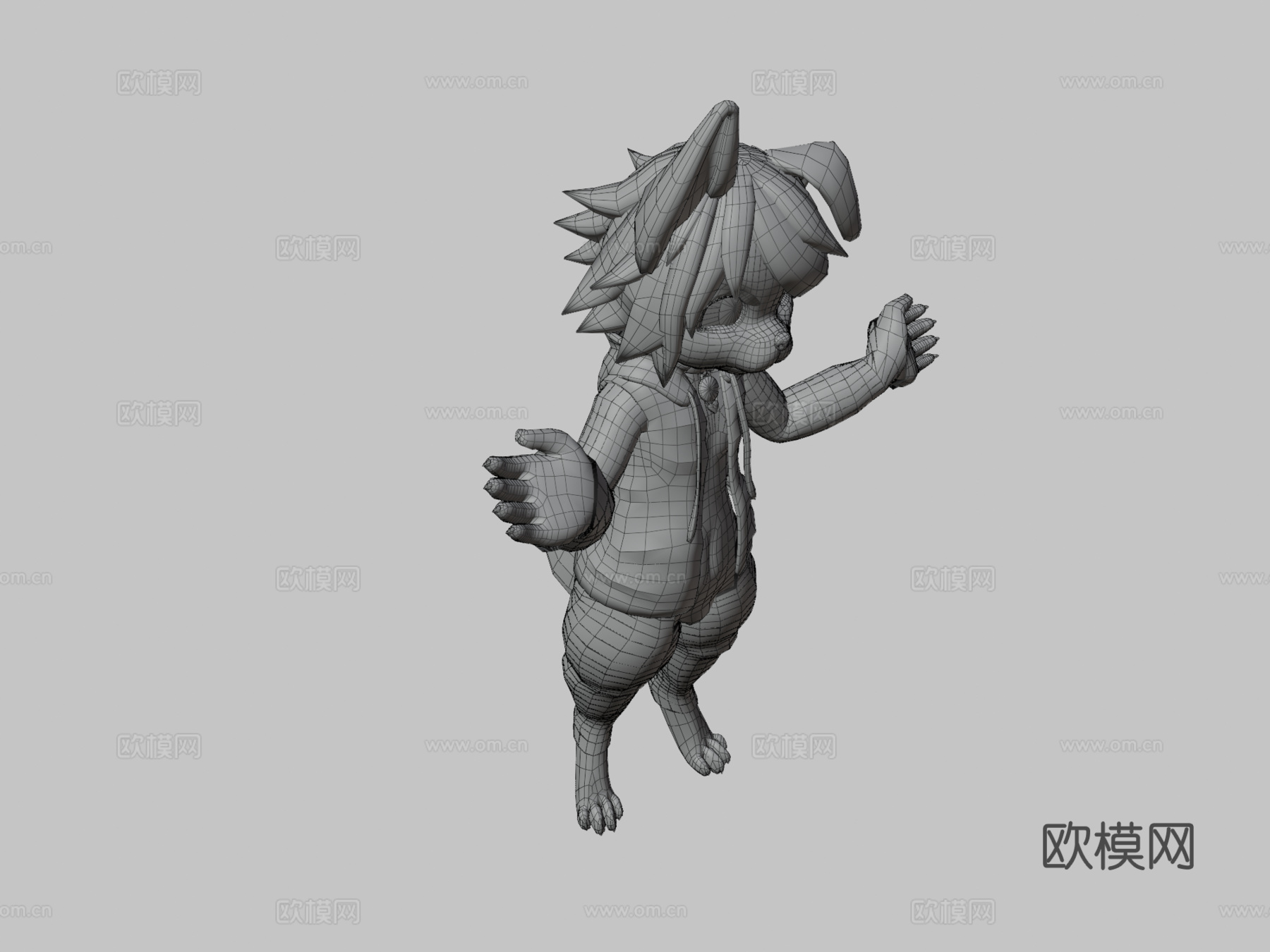 索迪3d模型