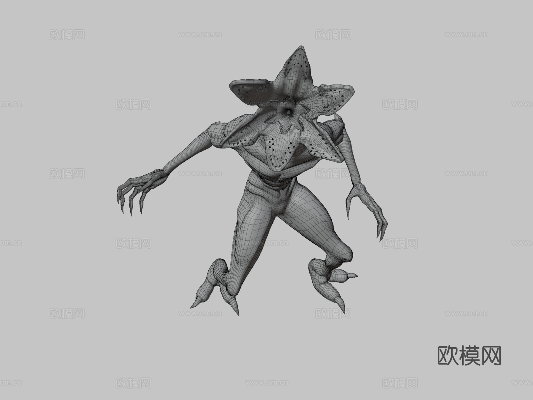 恶魔戈贡3d模型