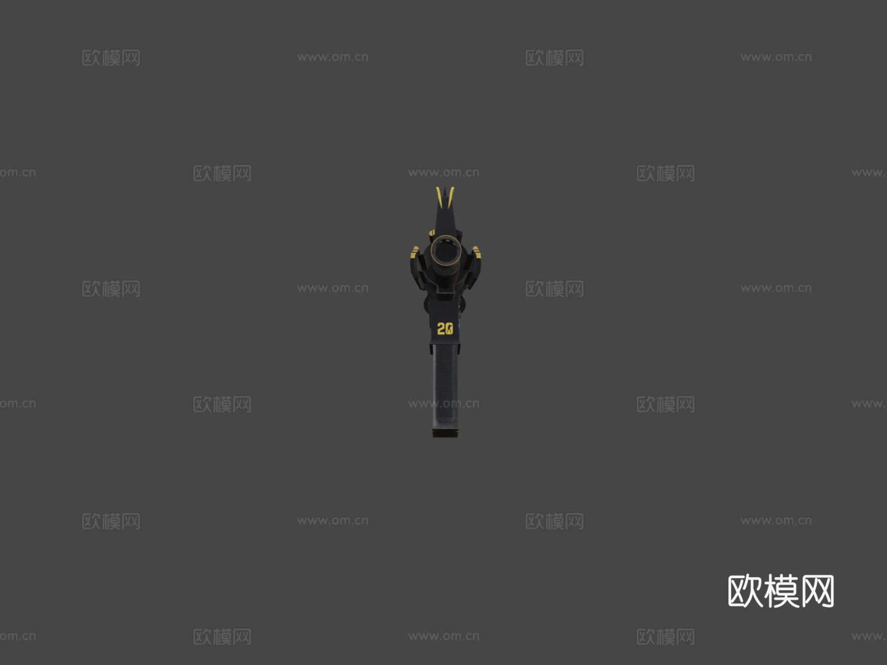 M4A4-离合器3d模型