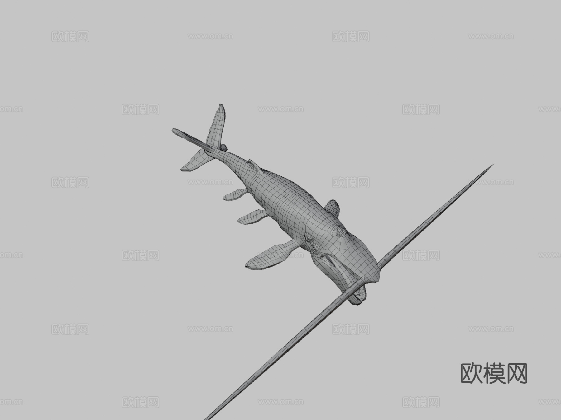 须鲸3d模型