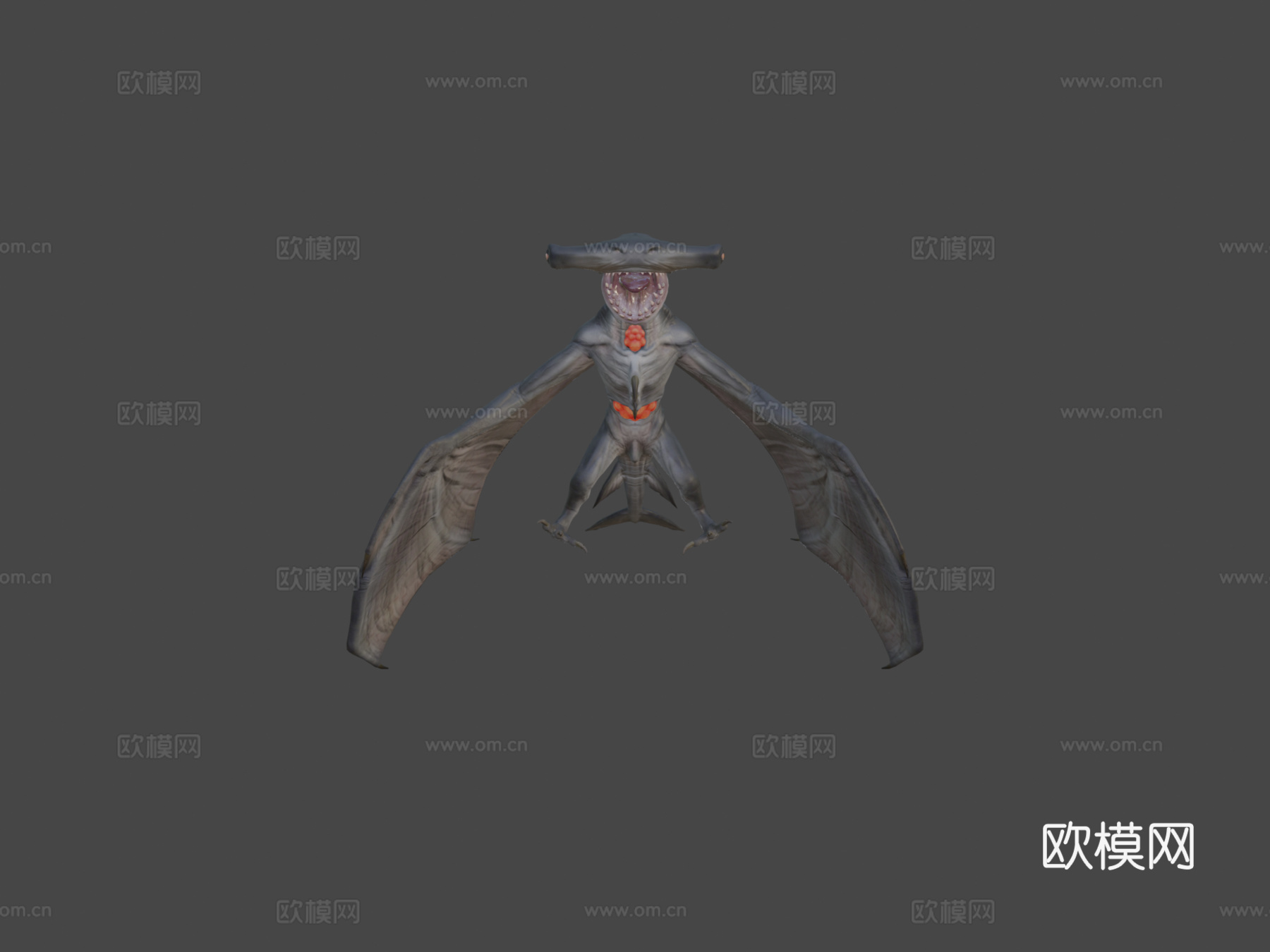 德拉克马赫动画3d模型