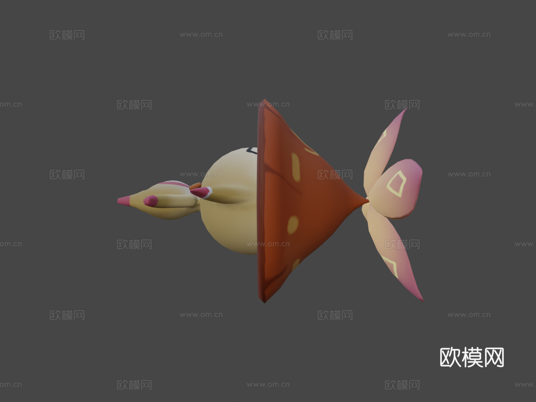兰那罗-原神3d模型