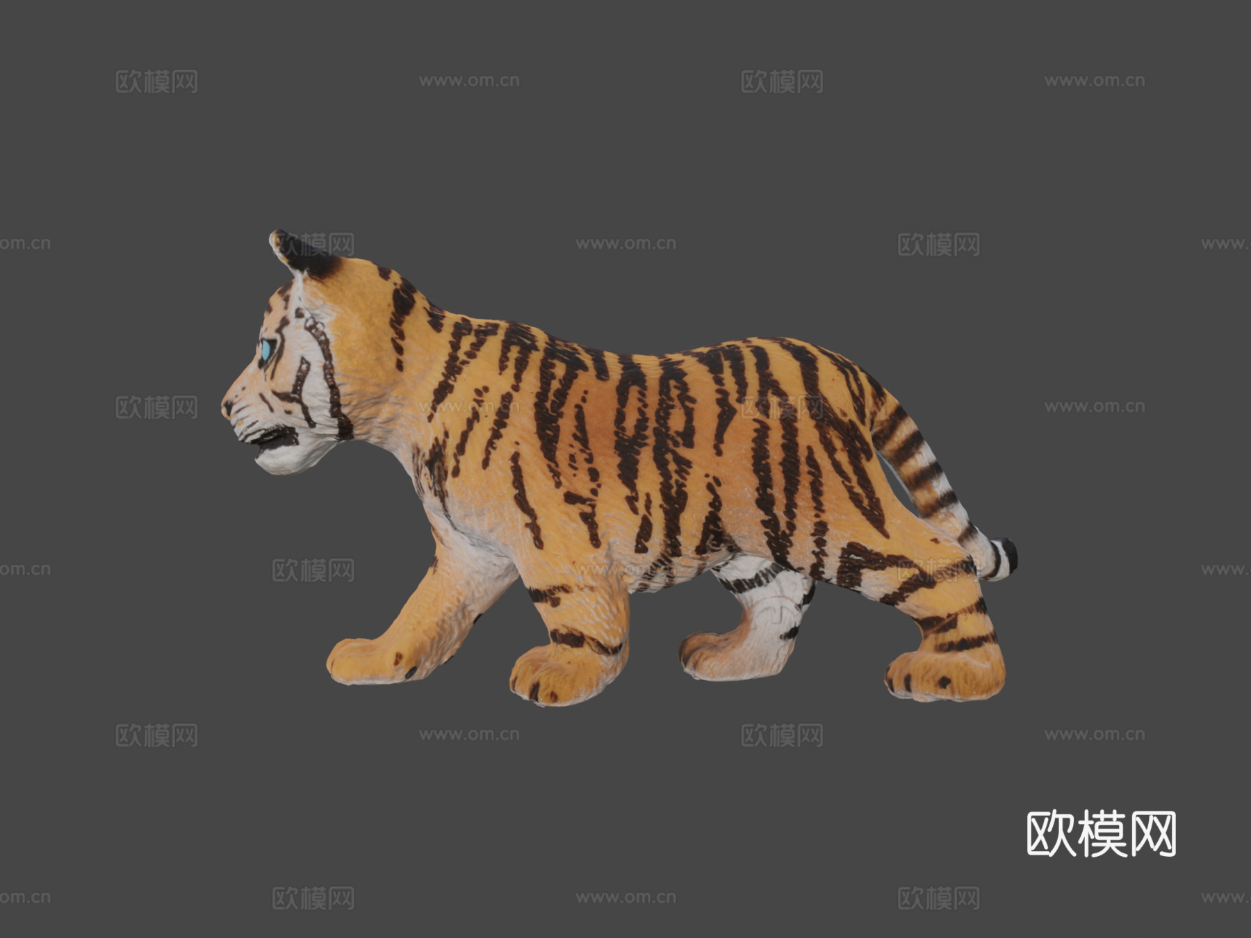 迷你虎崽3d模型