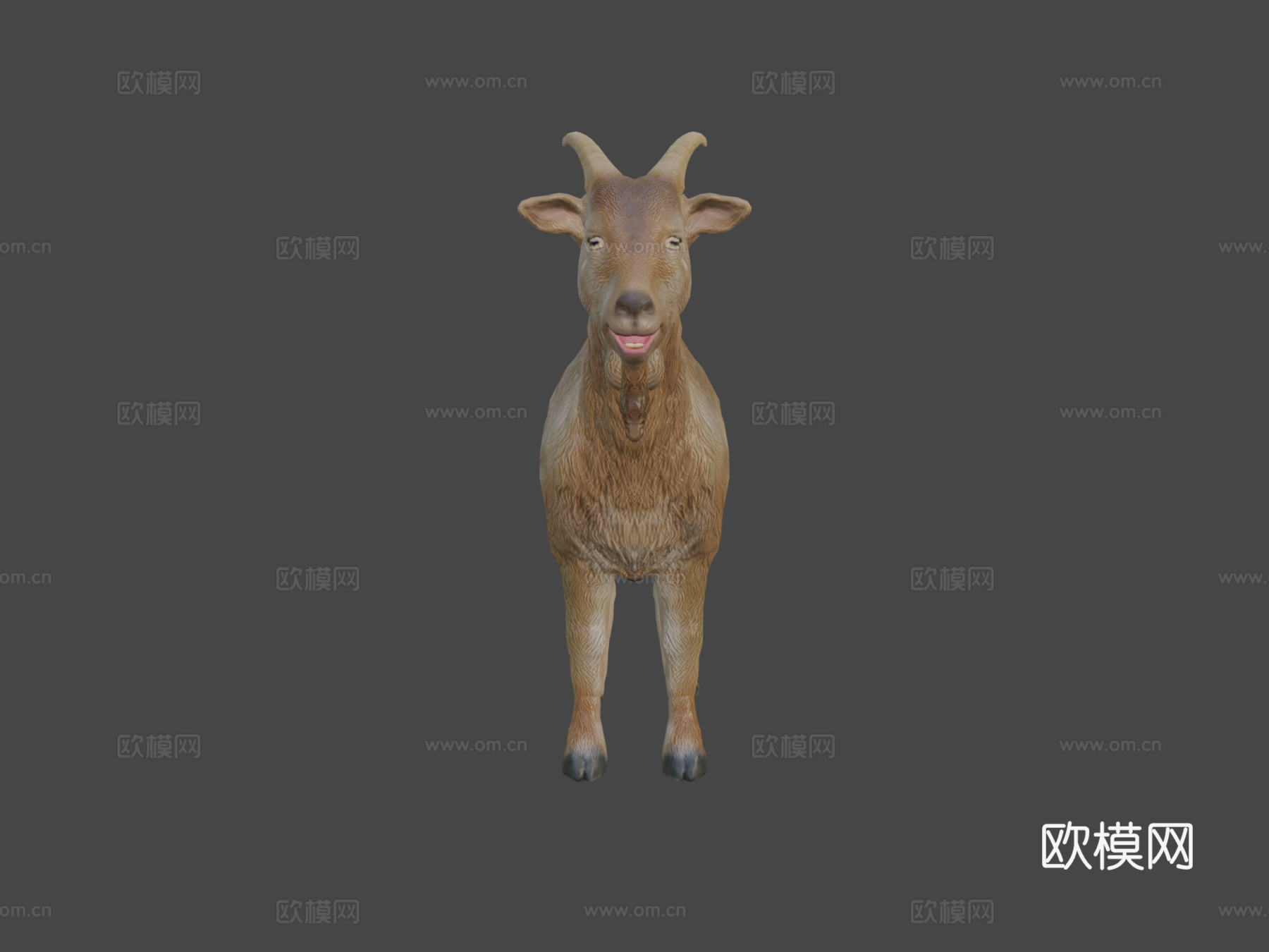 山羊动画3d模型