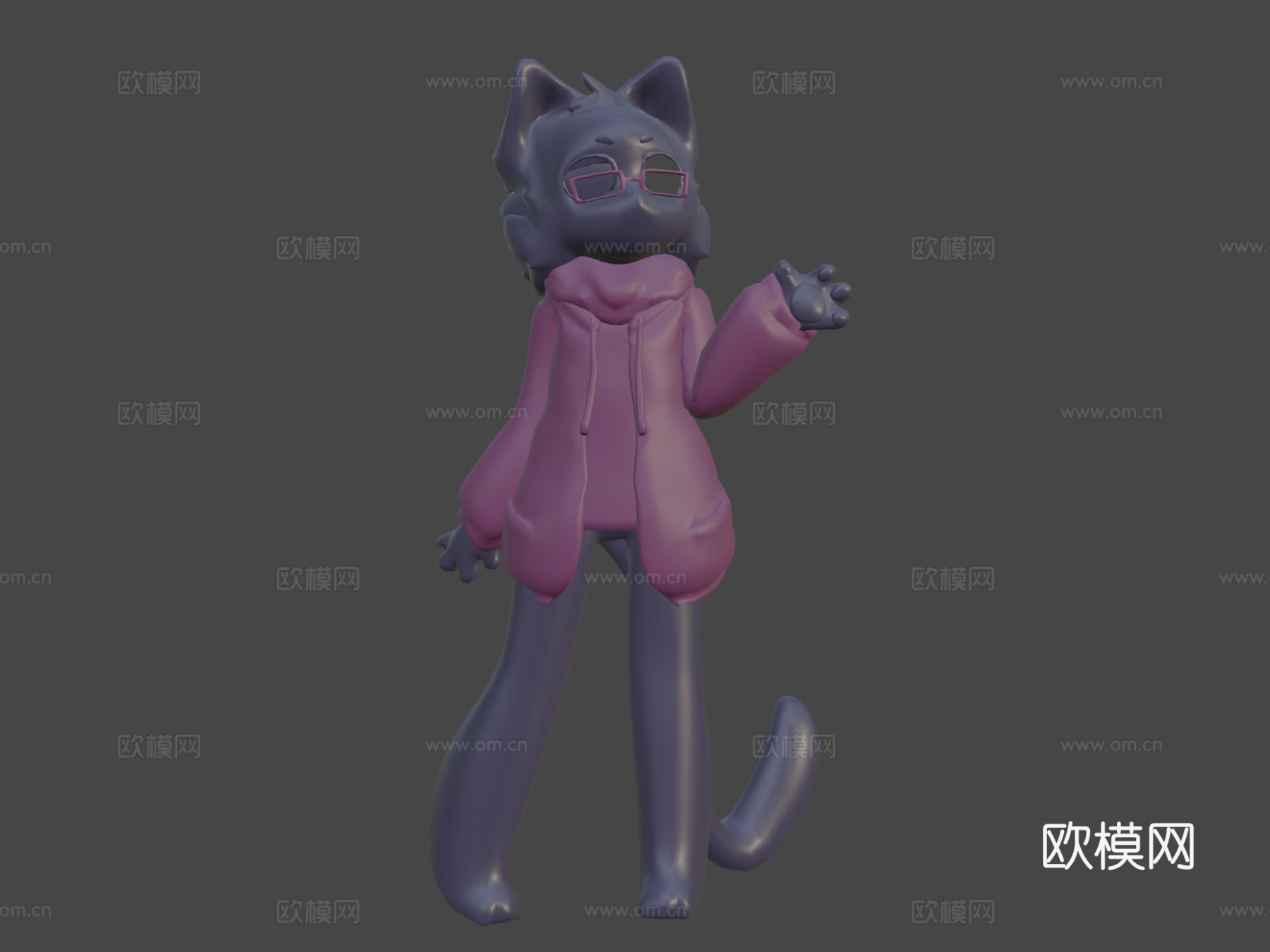 米娅3d模型