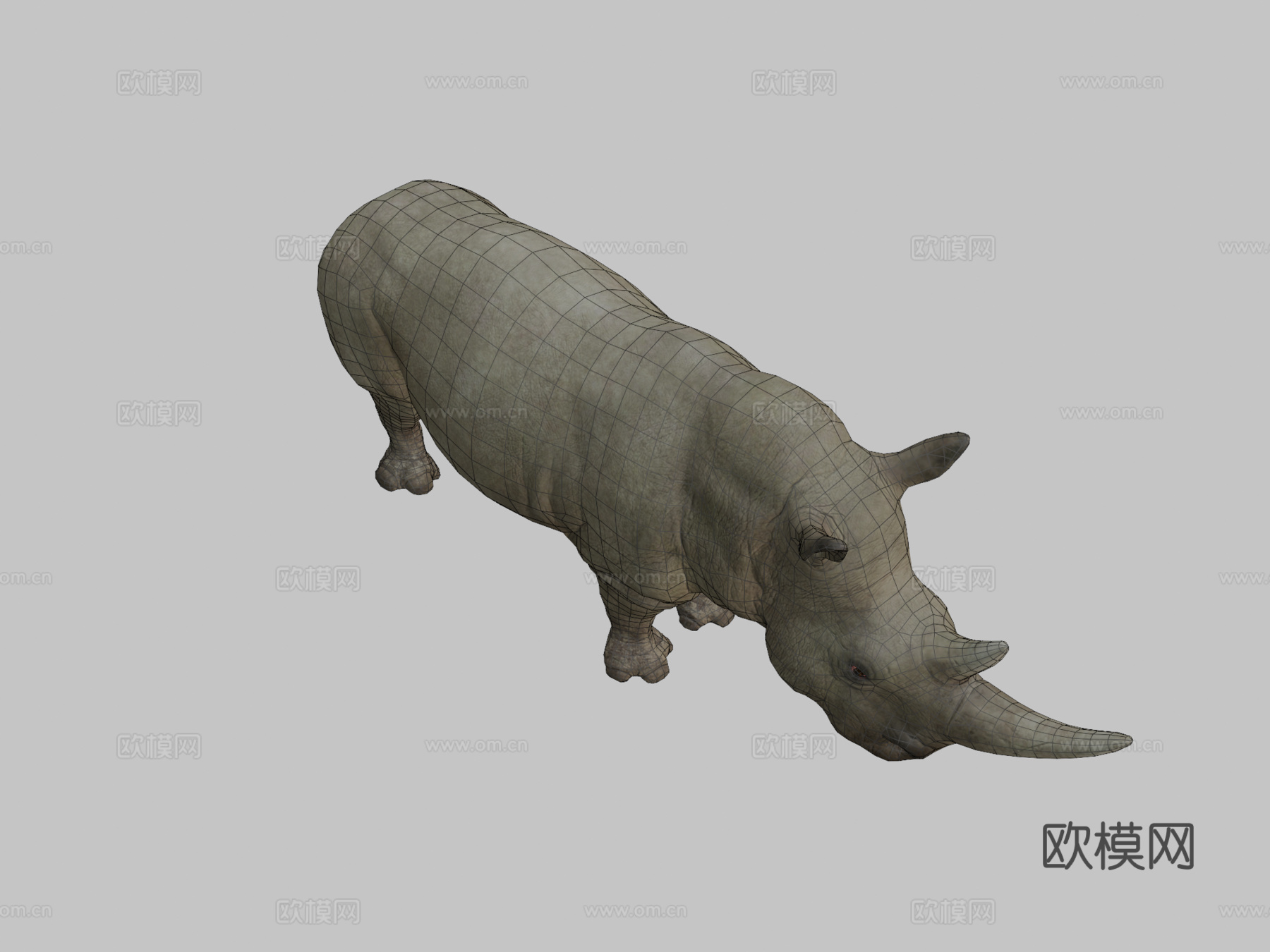 犀牛动画集3d模型