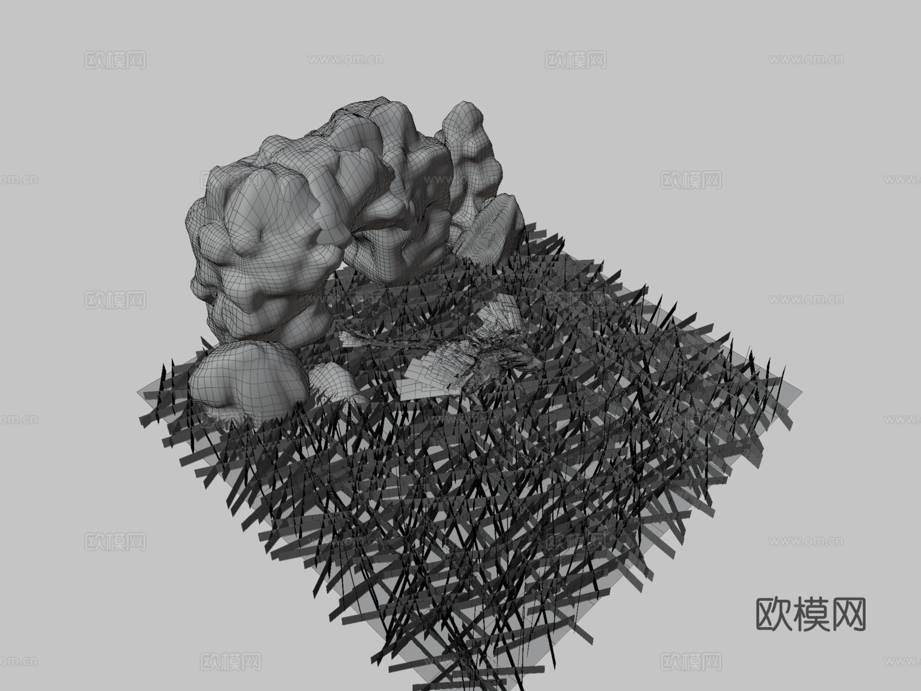 最后的守护者-翠可3d模型