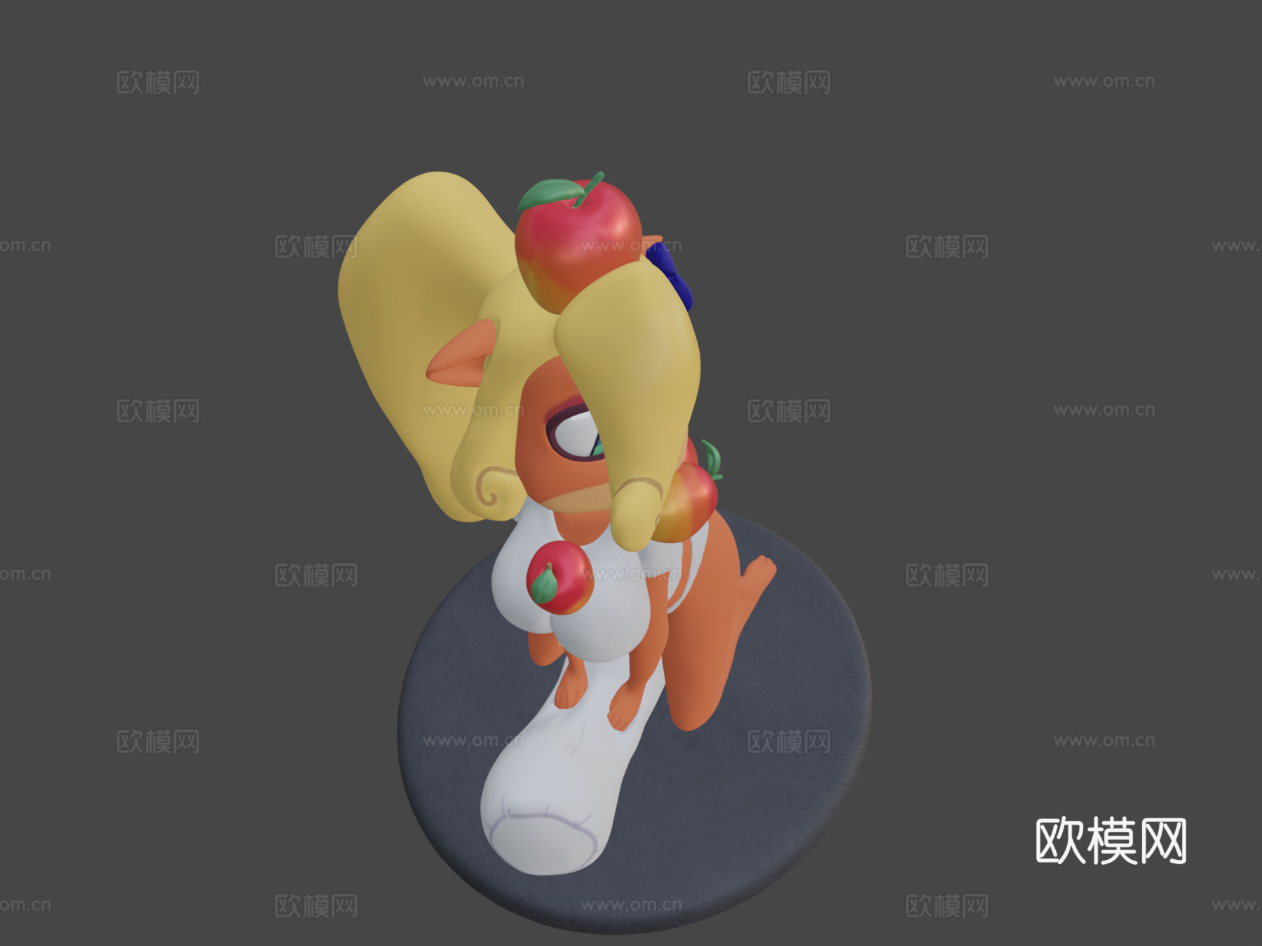 可可班迪库特3d模型