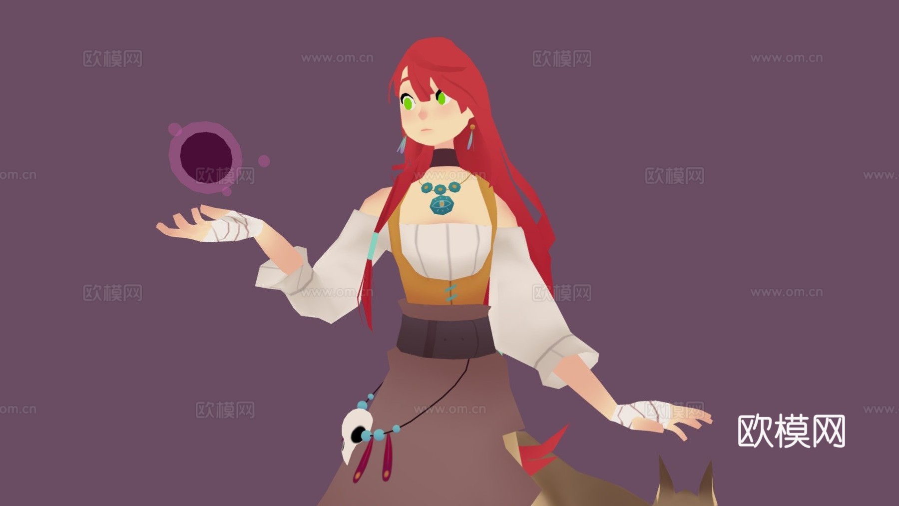 任性的女巫023d模型