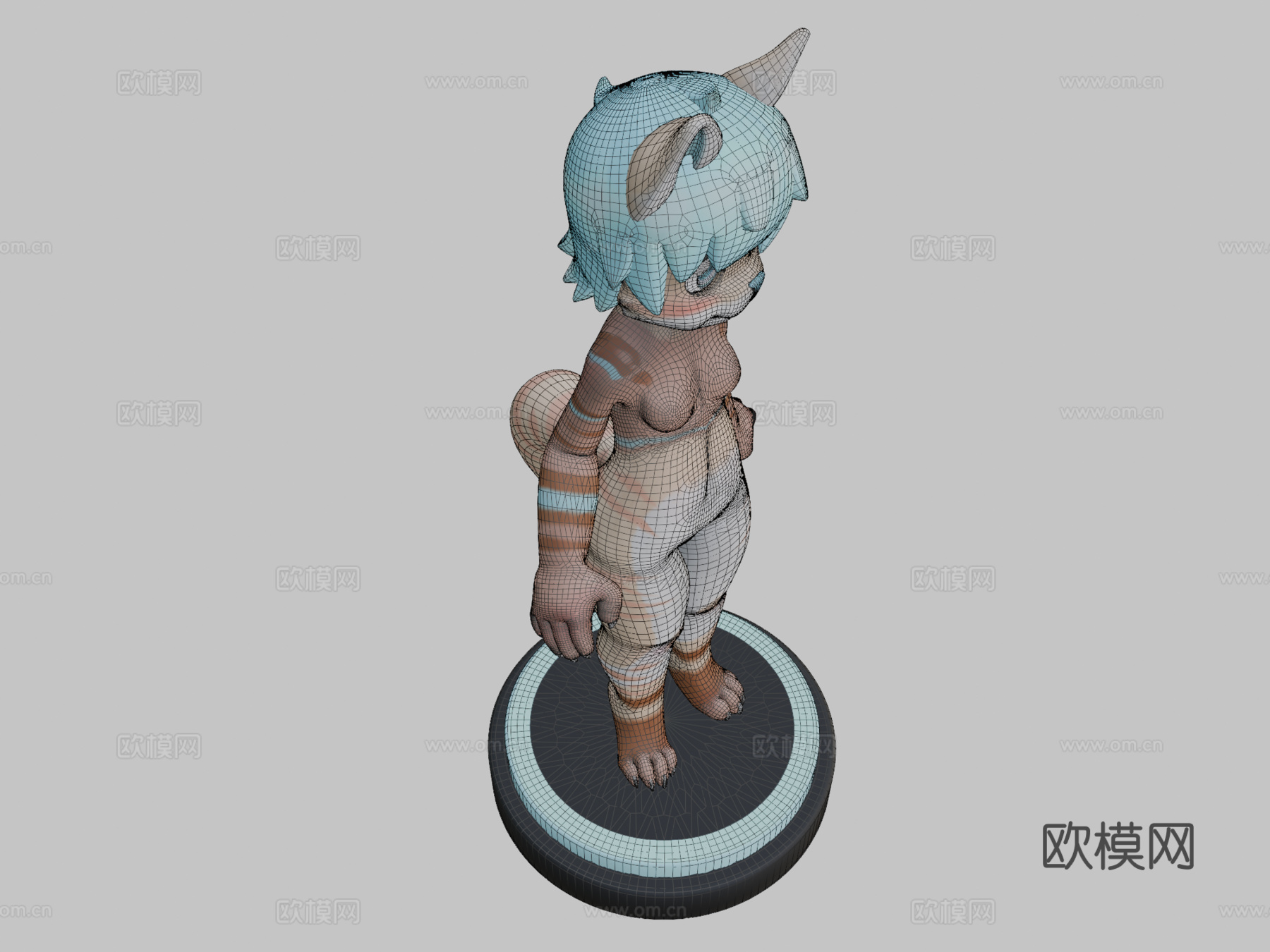 Stina H.站立架3d模型