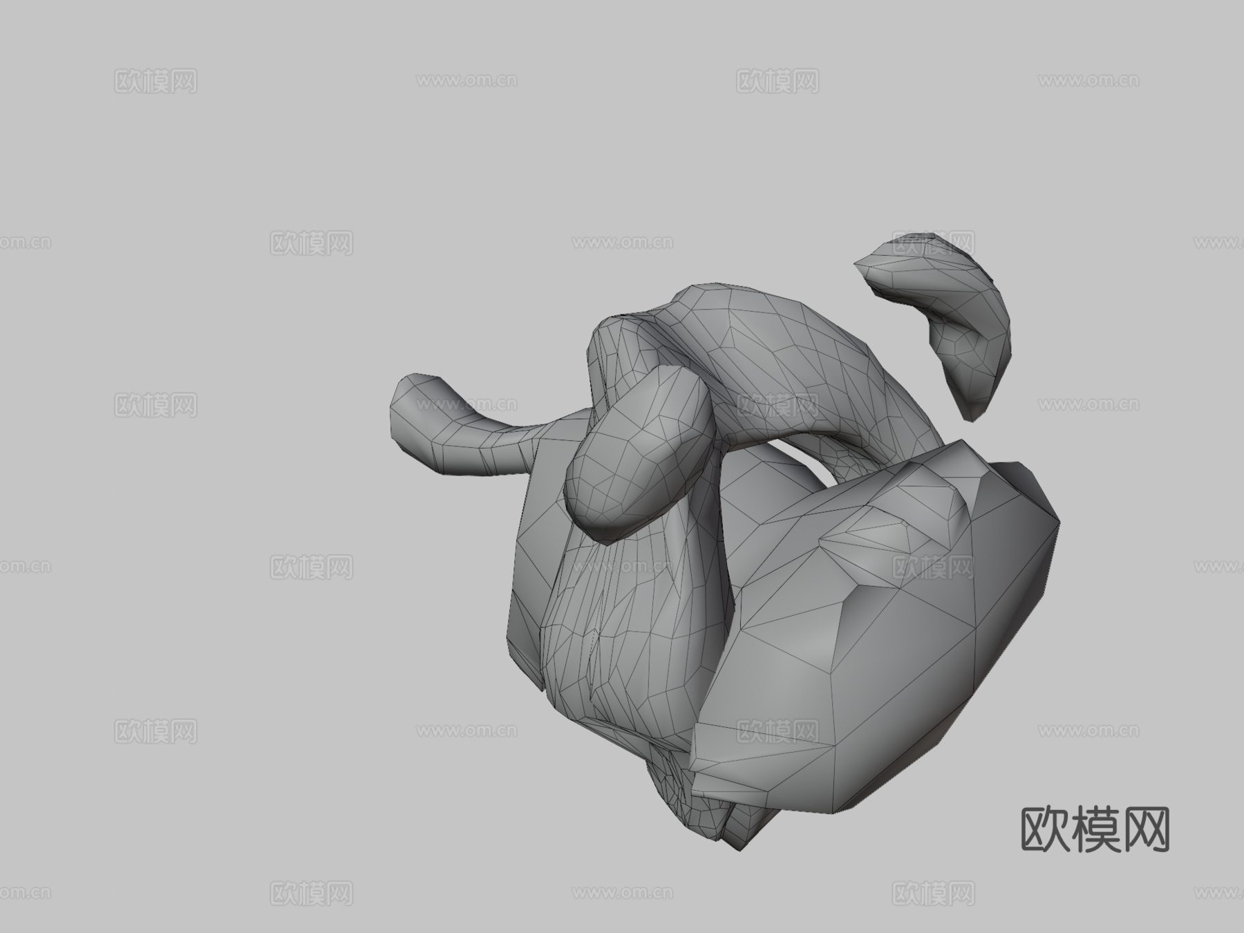 埃斯托拉神秘星系猫生物之梦3d模型
