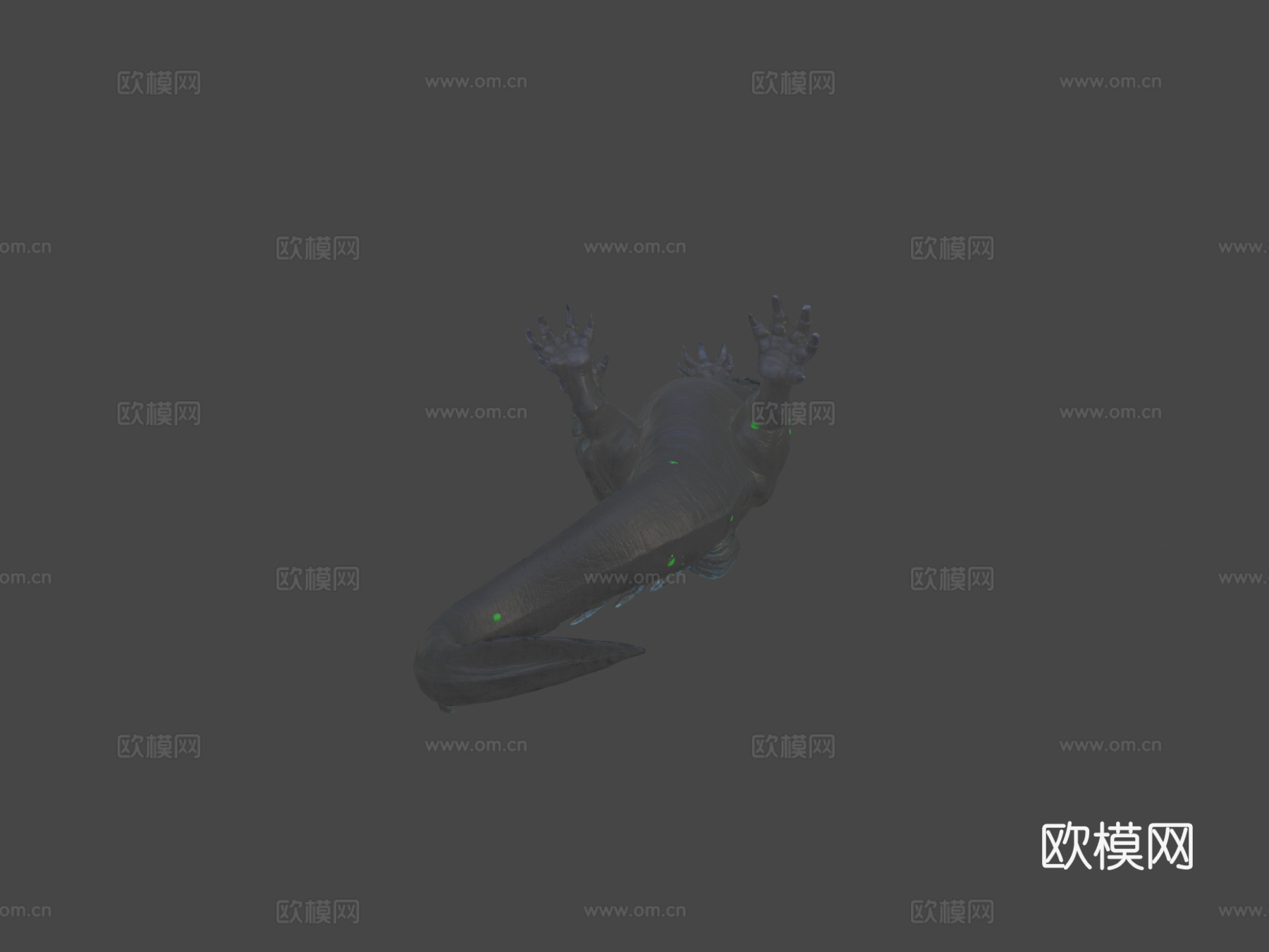 冰冻生物3d模型