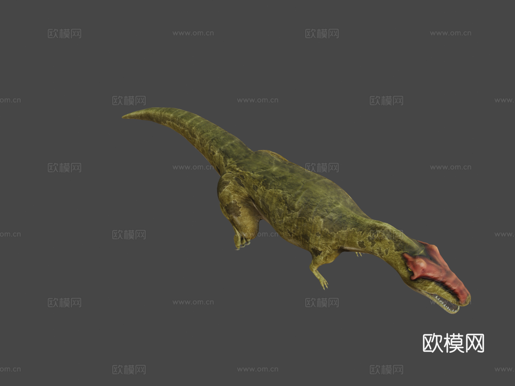 异特龙3d模型