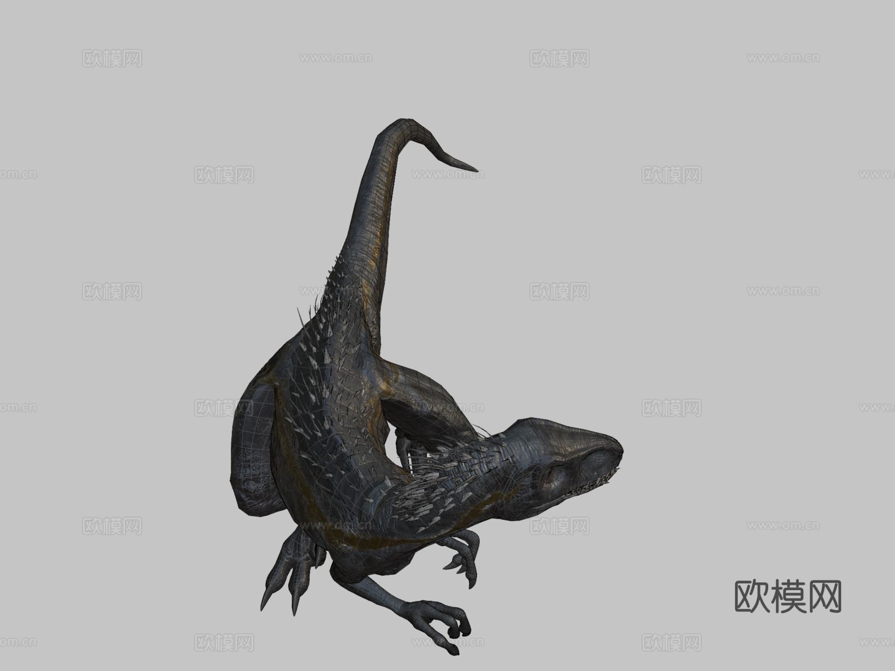 狂暴龙-侏罗纪世界-陨落国度3d模型