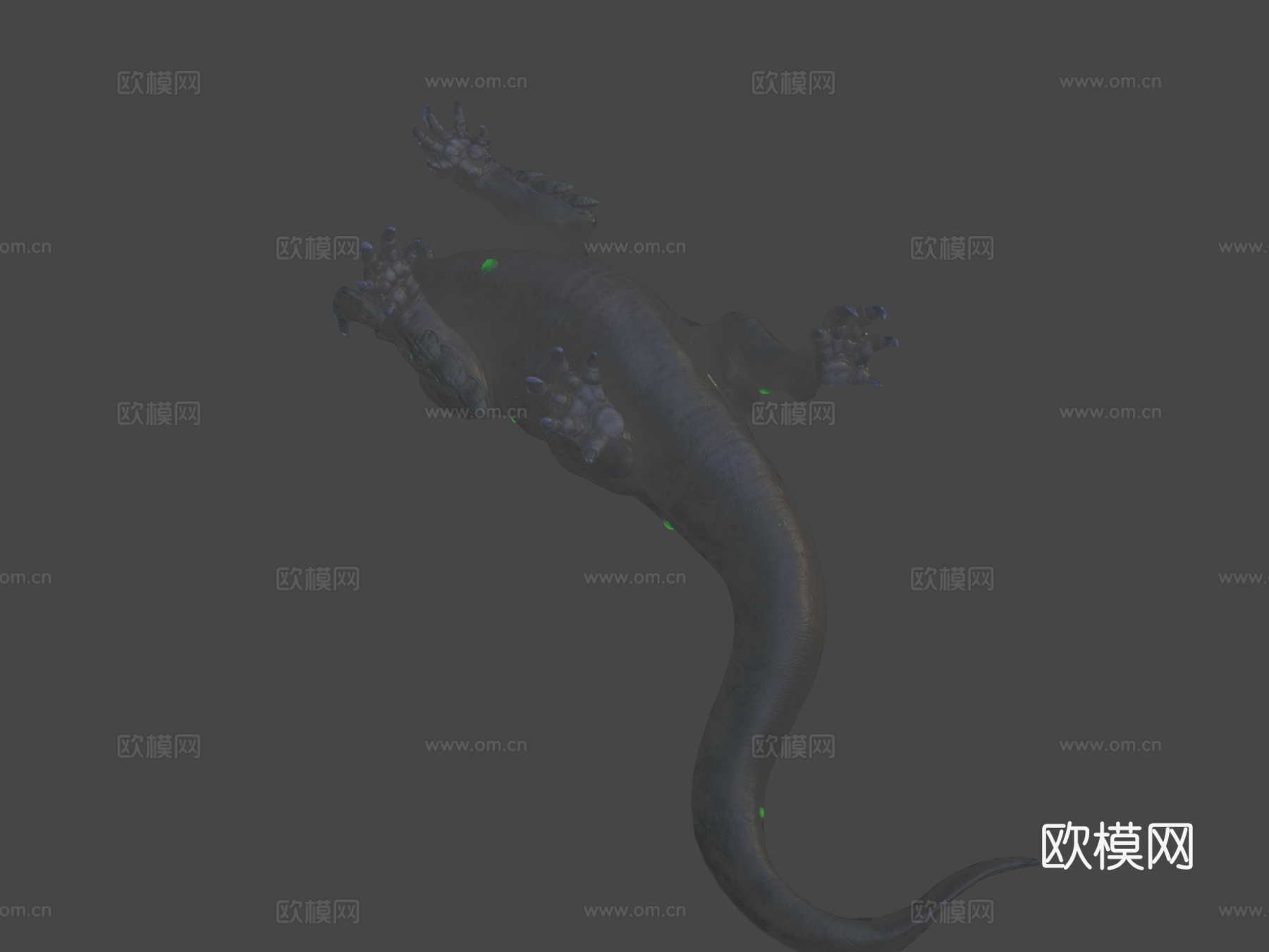 冰冻生物3d模型