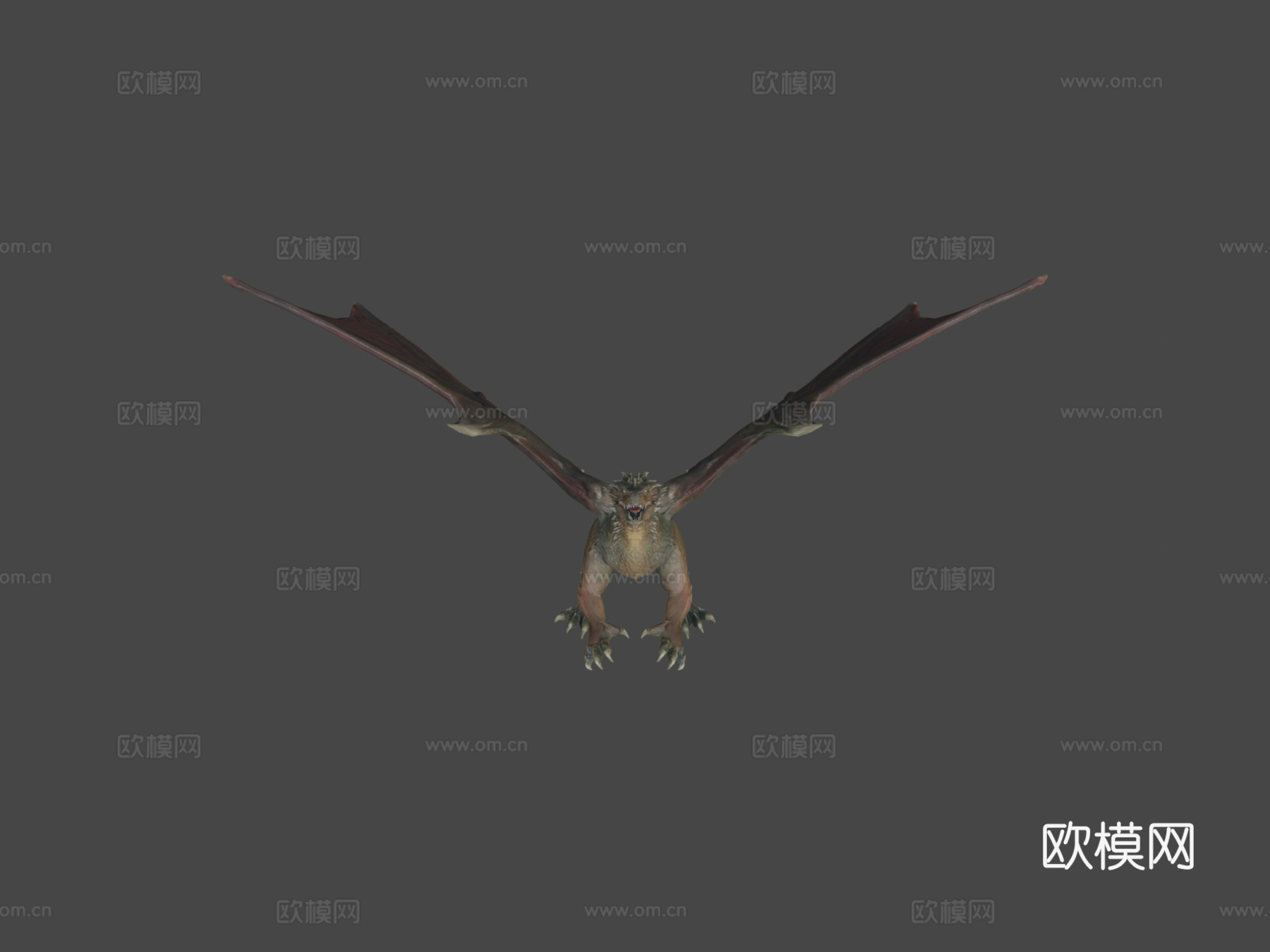 龙3d模型