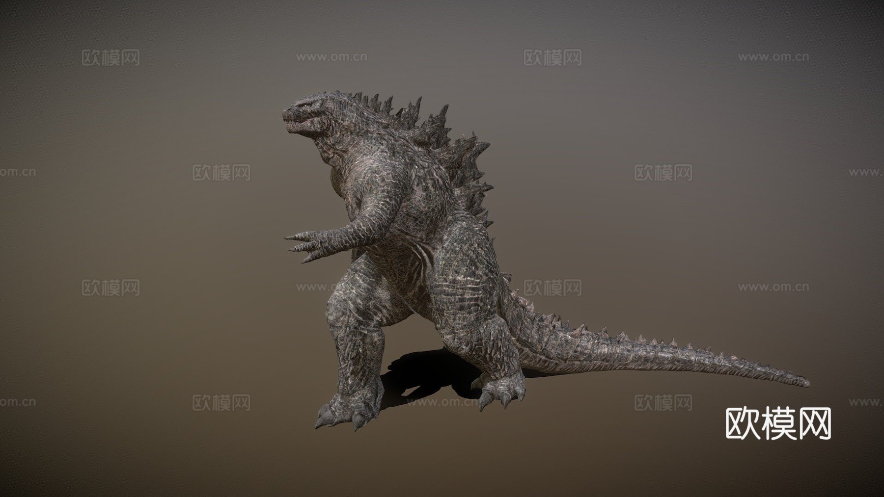 哥斯拉20193d模型