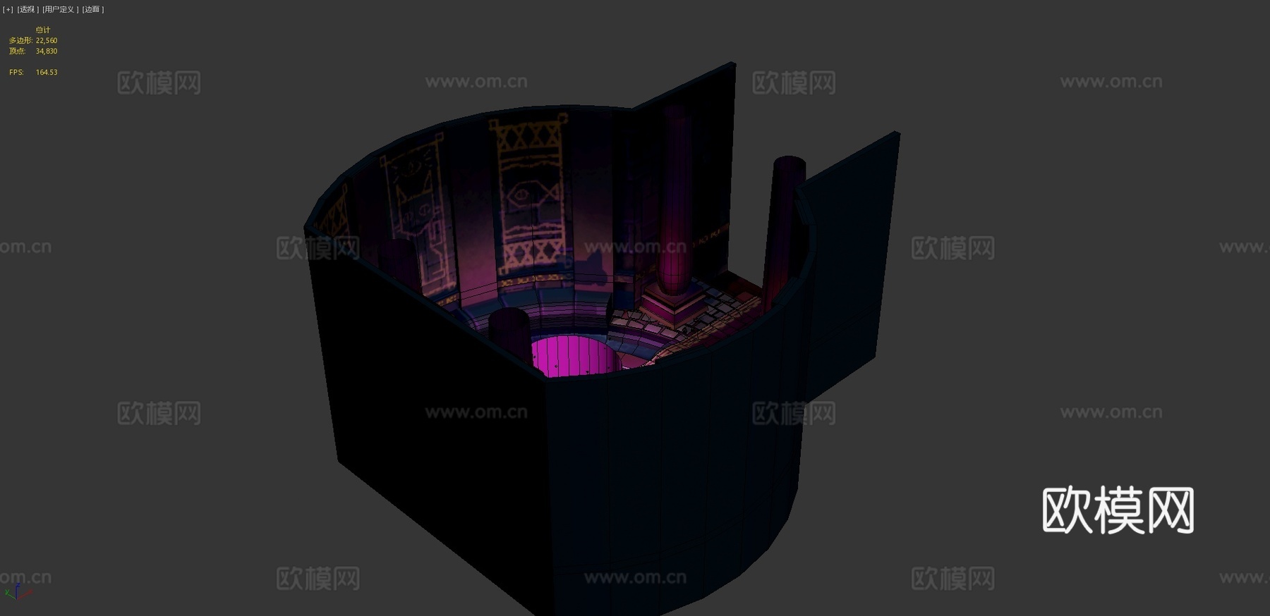 召唤猫3d模型