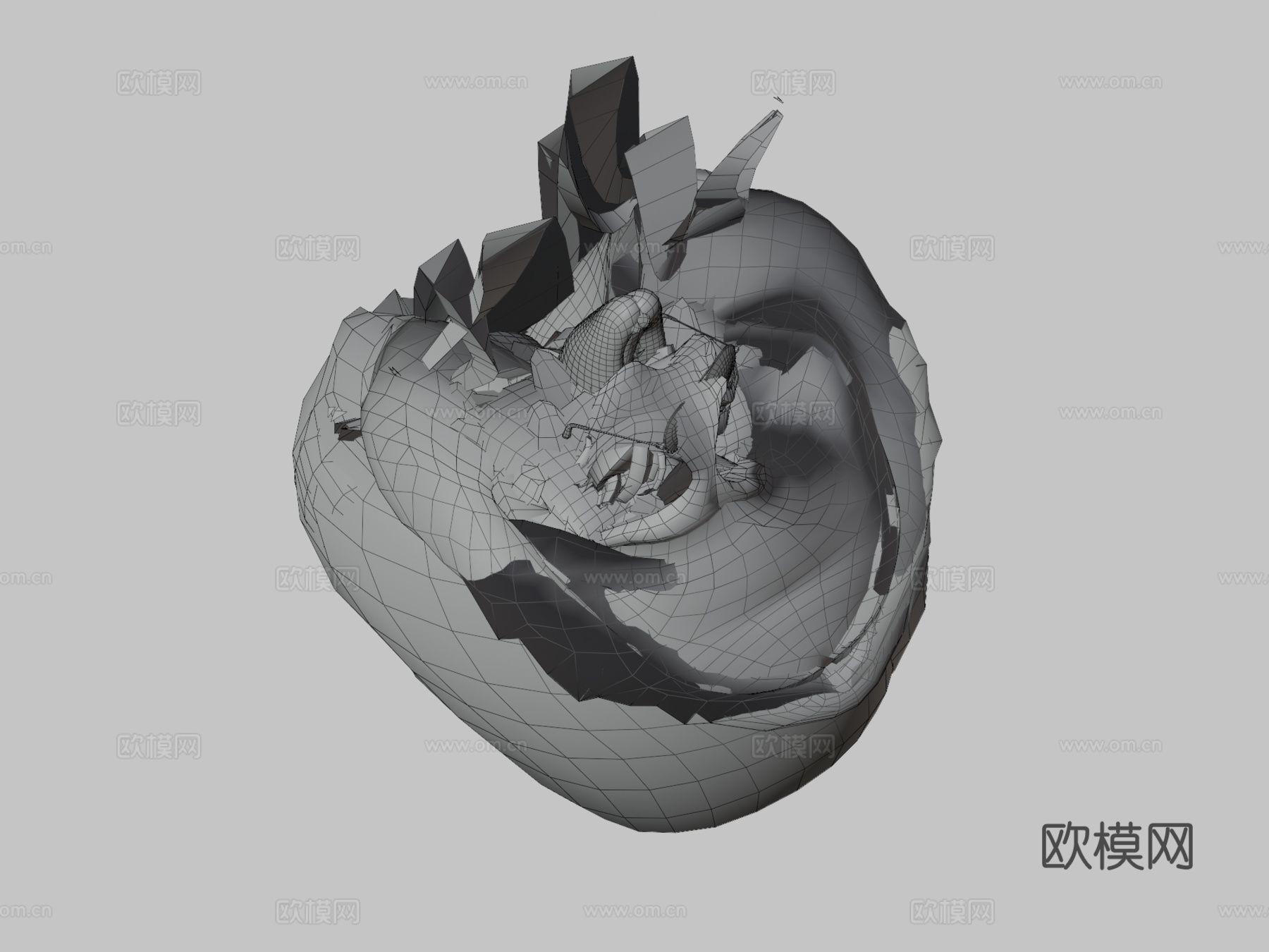 克莱尔3d模型