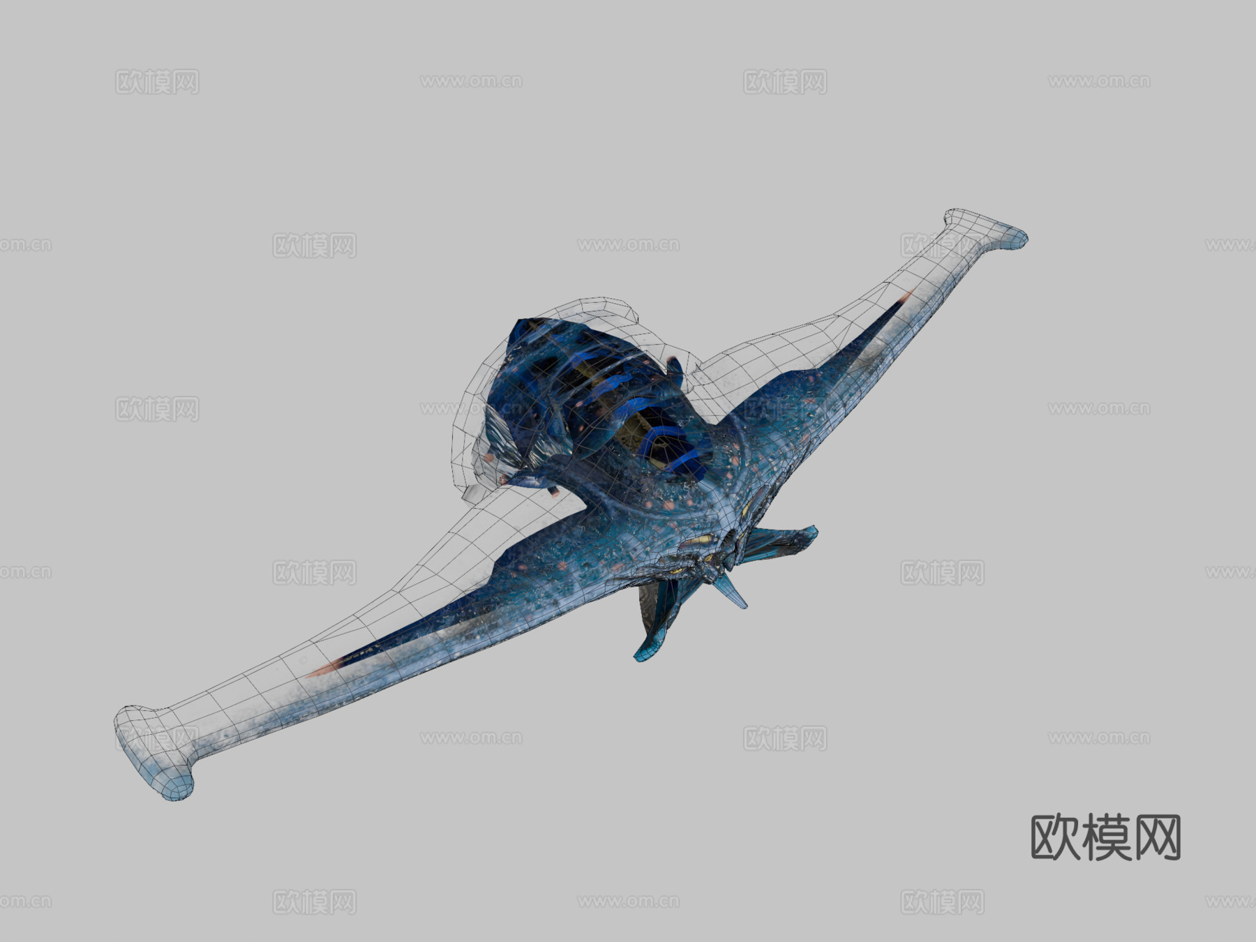 幽灵利维坦3d模型