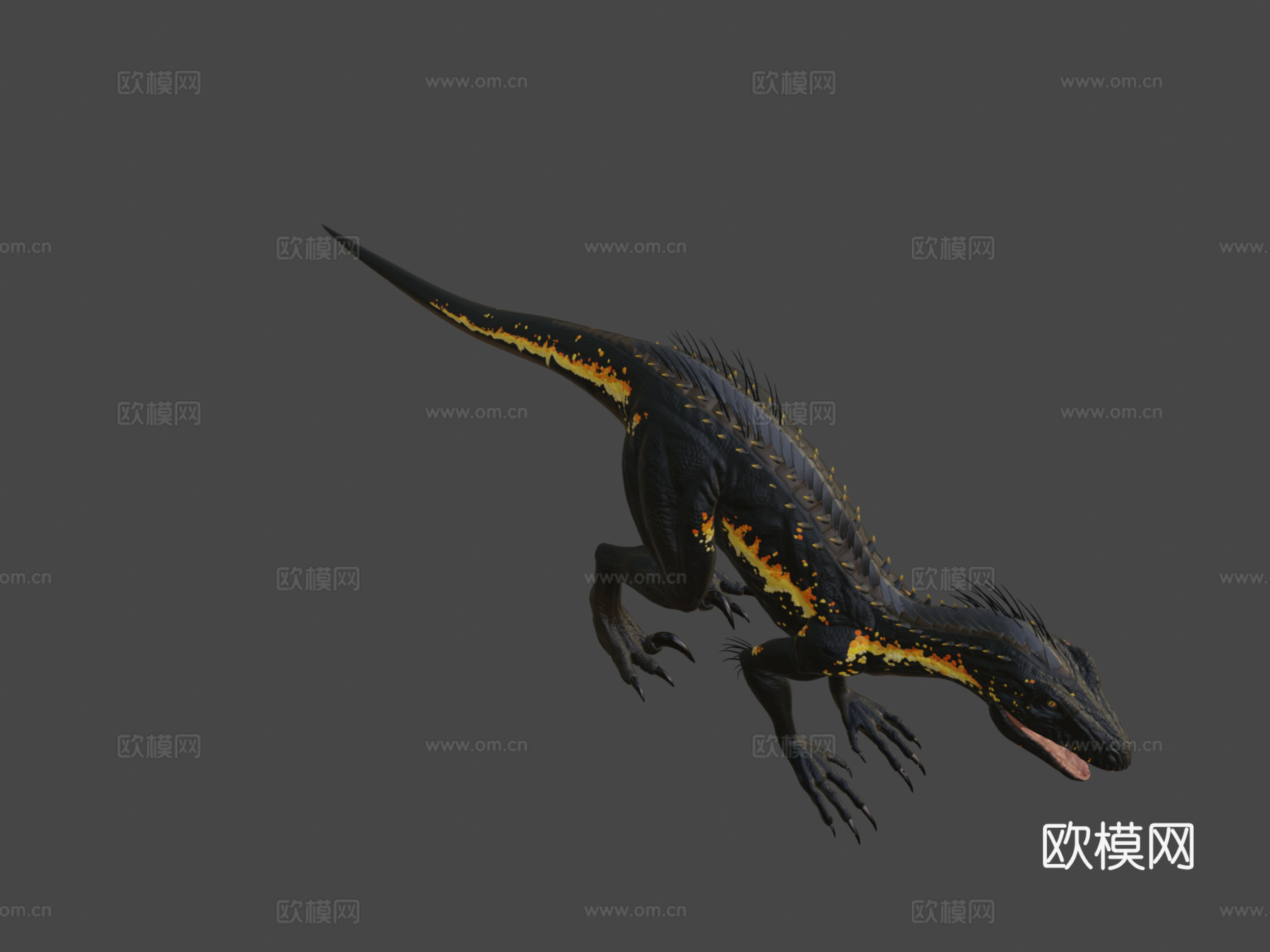 狂暴龙3d模型