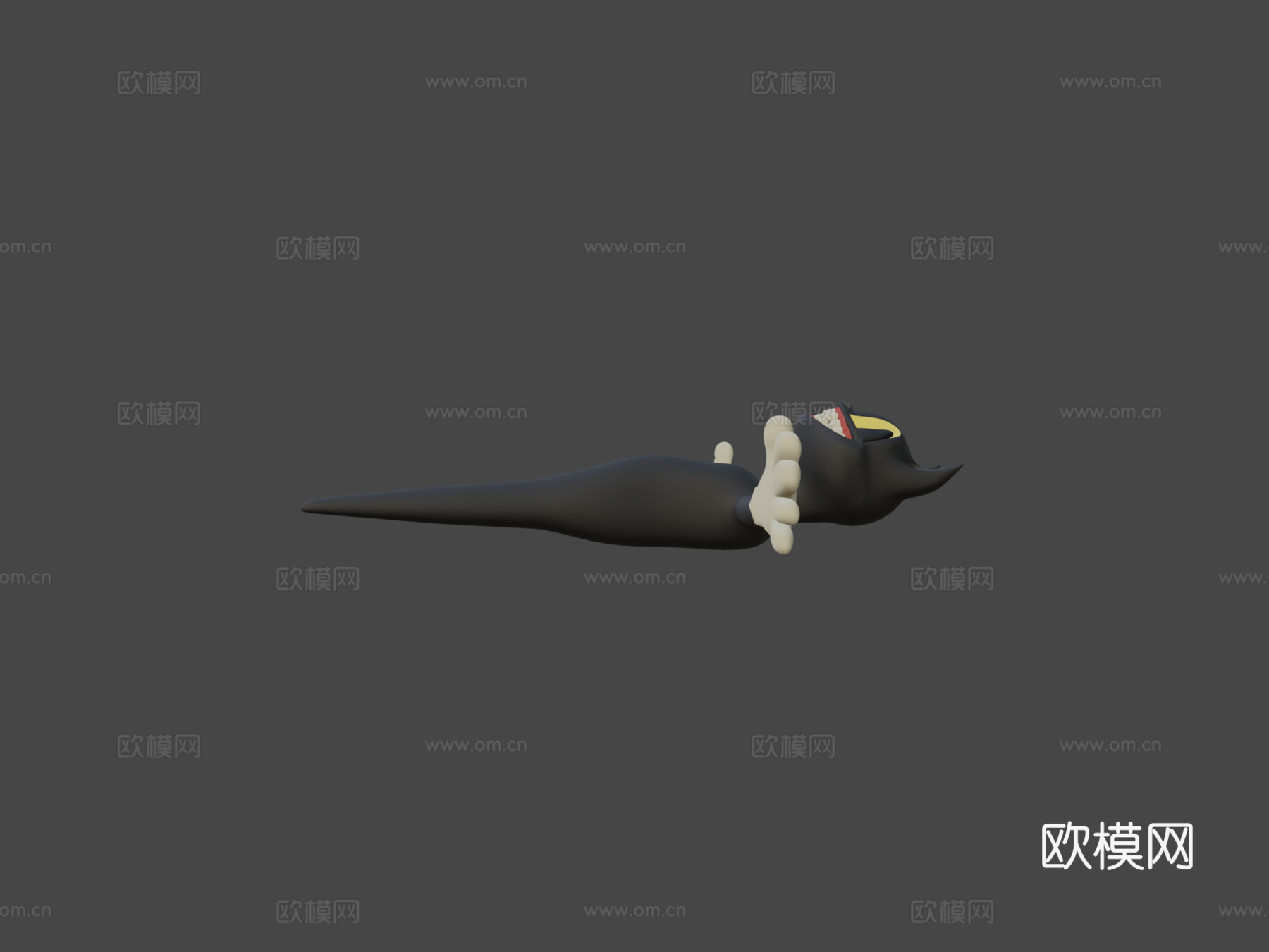 卡通猫3d模型