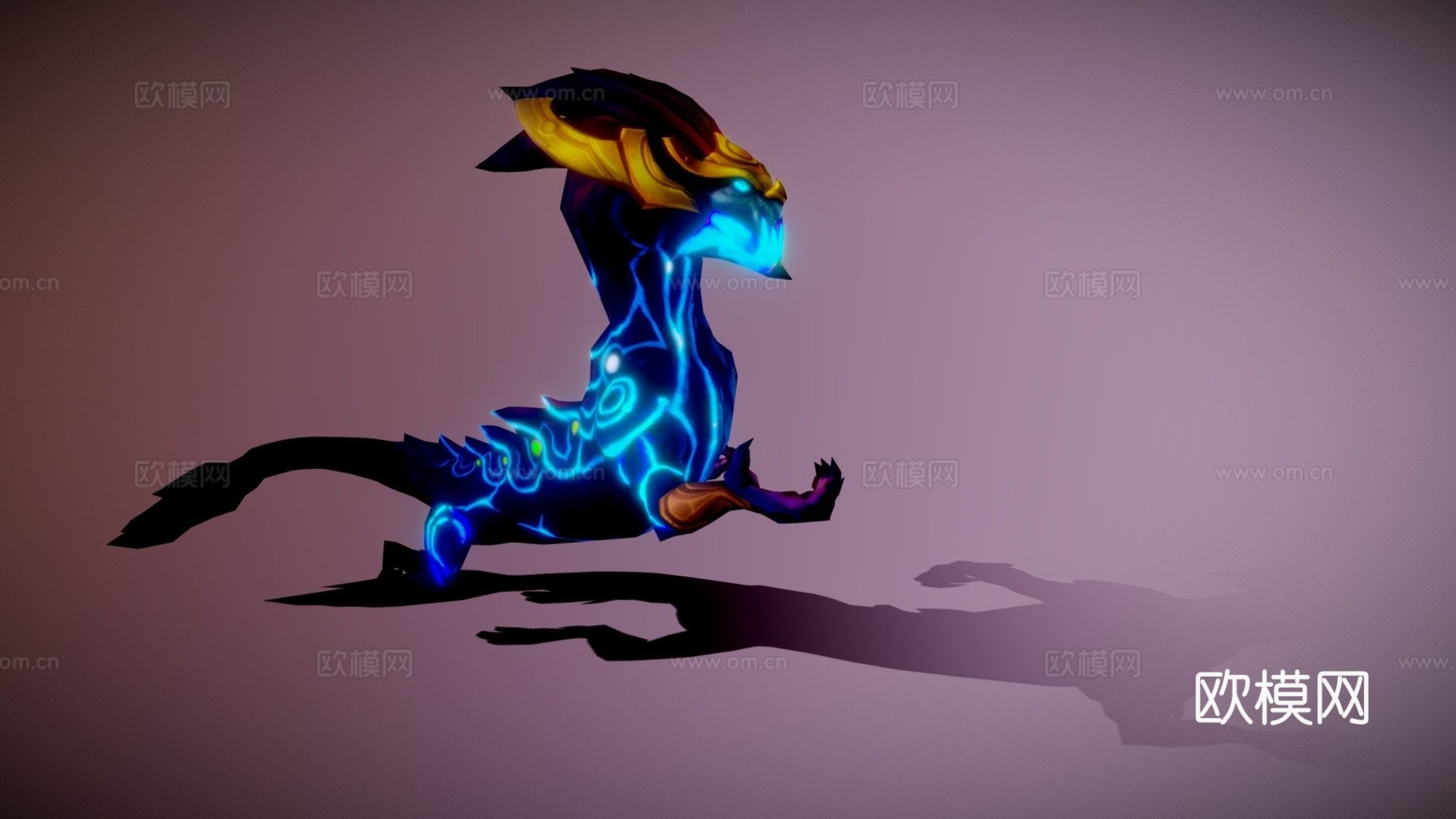 英雄联盟-铸星龙王3d模型