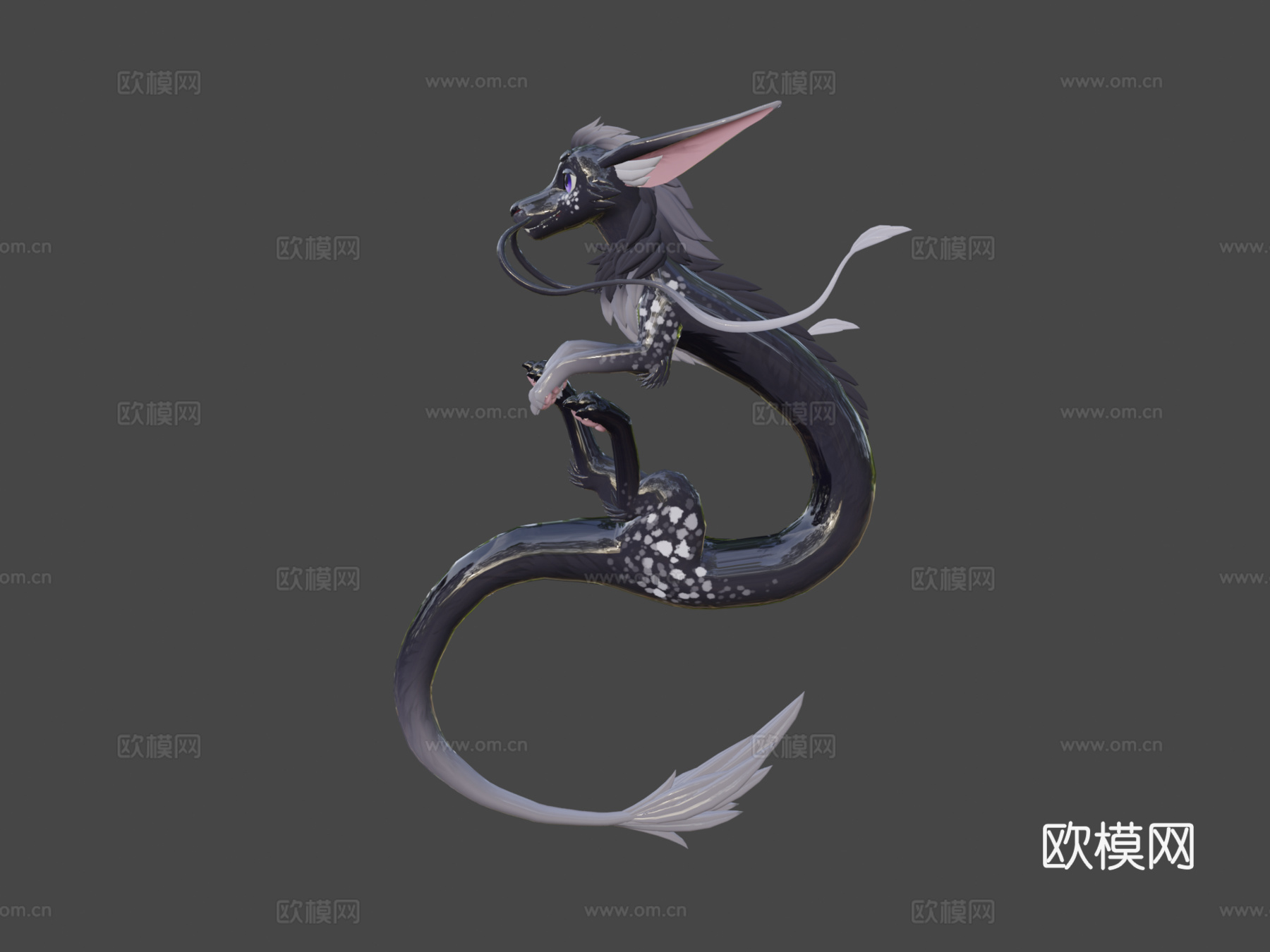 沃瑞面条龙3d模型