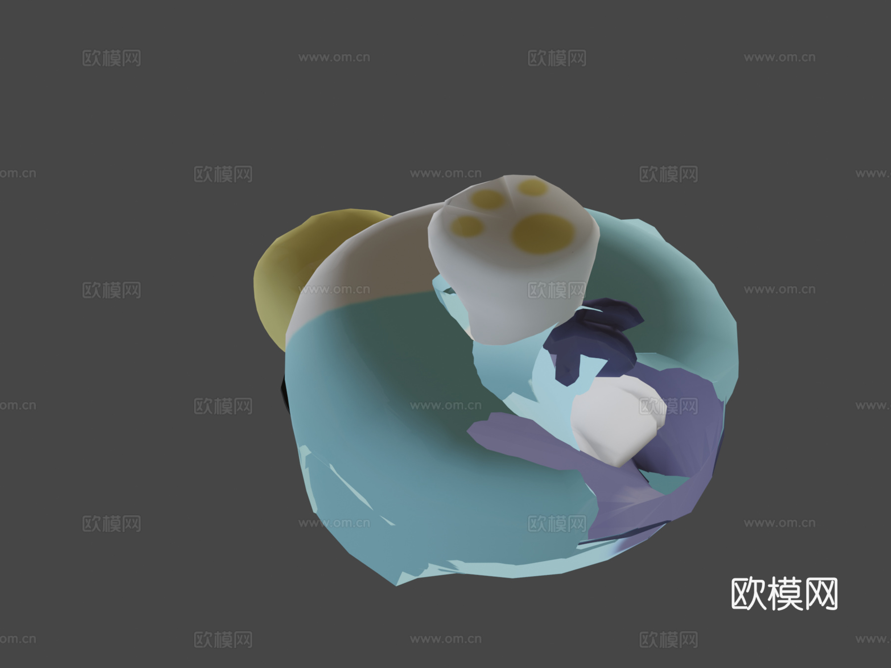 布鲁伊3d模型