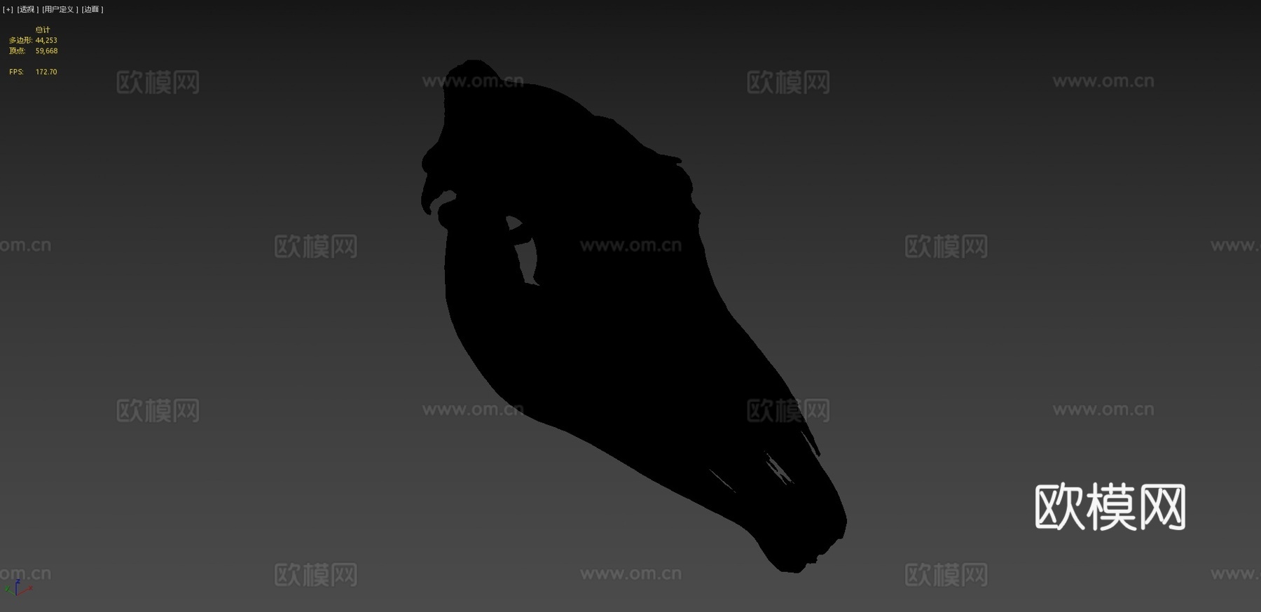 摄影测量马头骨3d模型