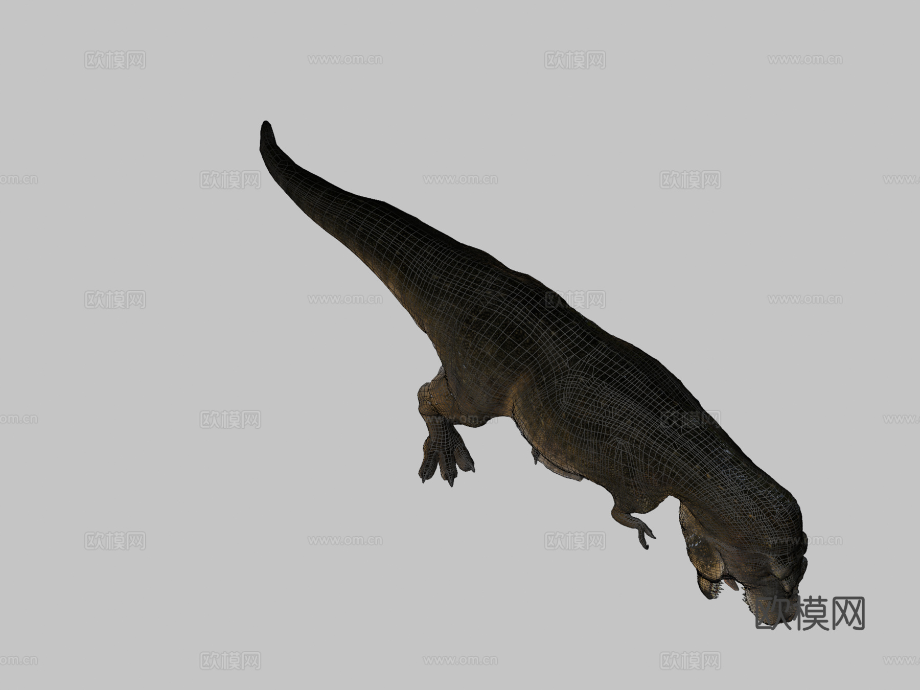 特暴龙3d模型