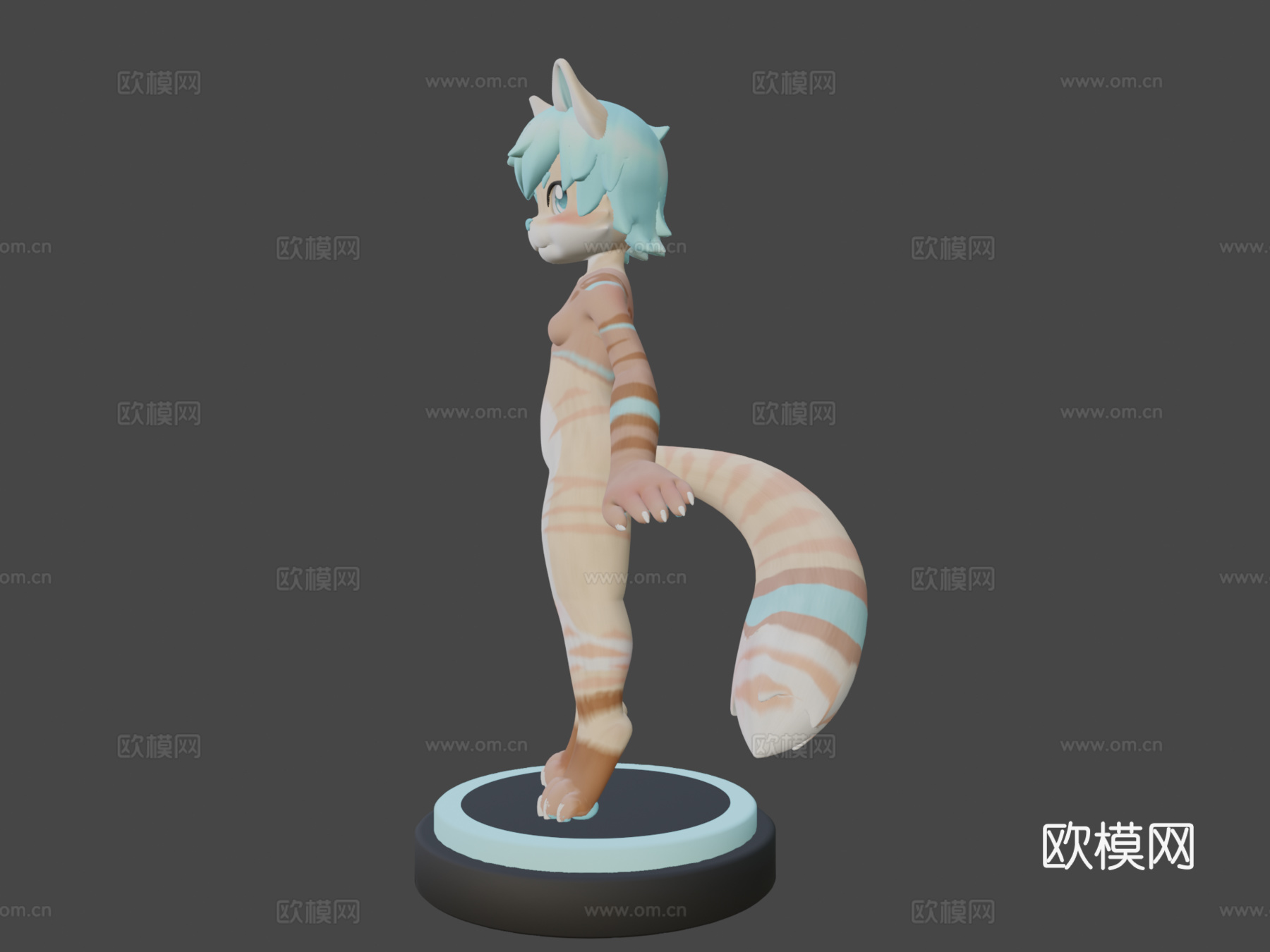 Stina H.站立架3d模型