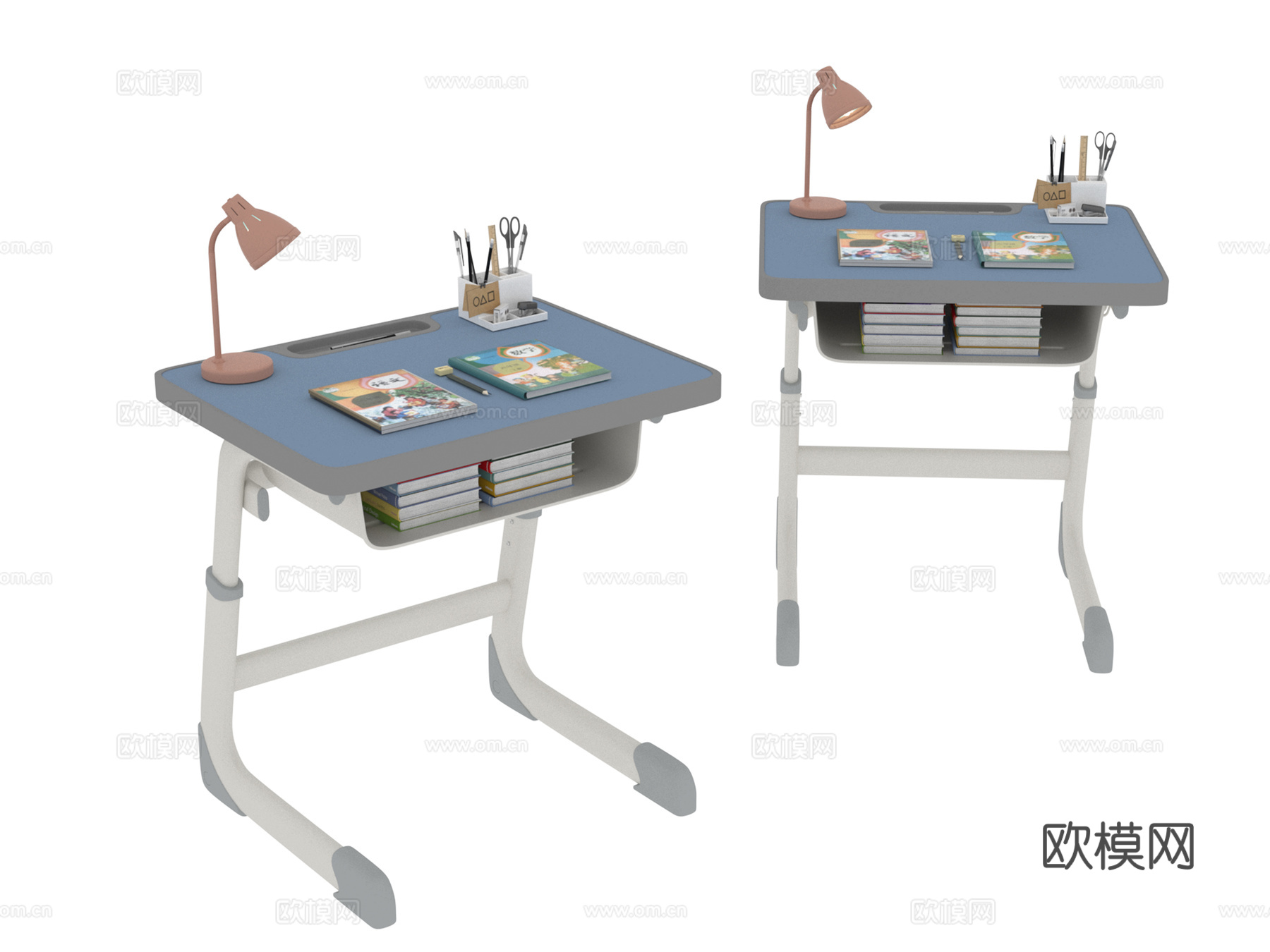 学习桌3d模型