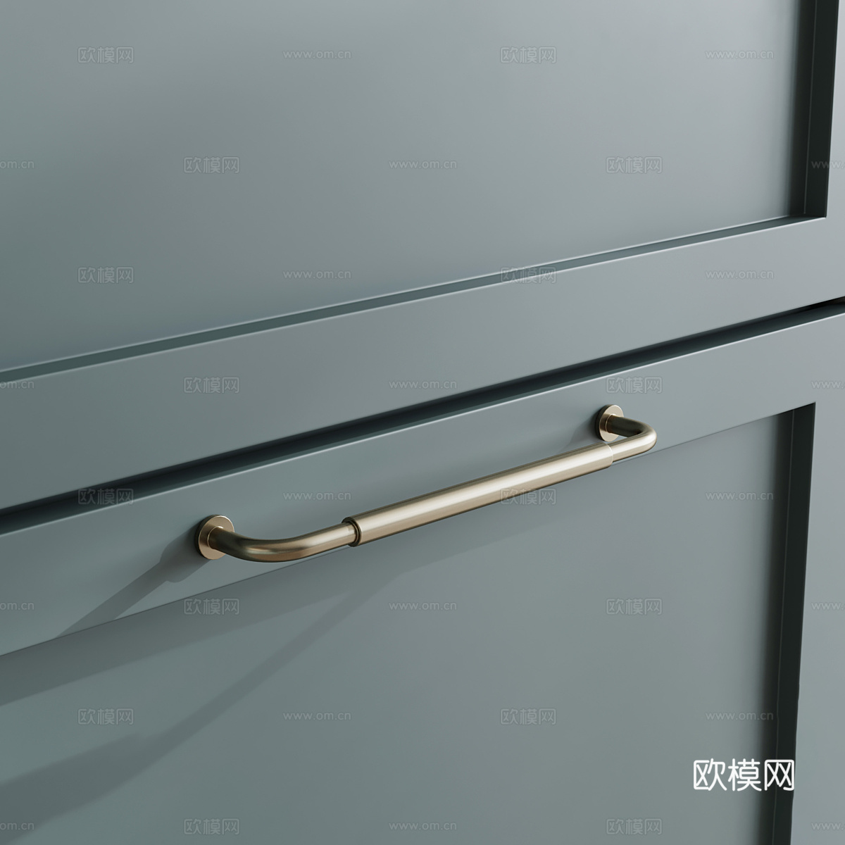现代北欧橱柜3d模型