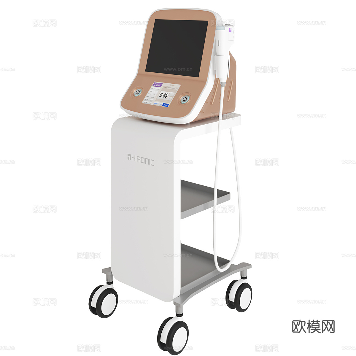 现代美容医疗器械3d模型