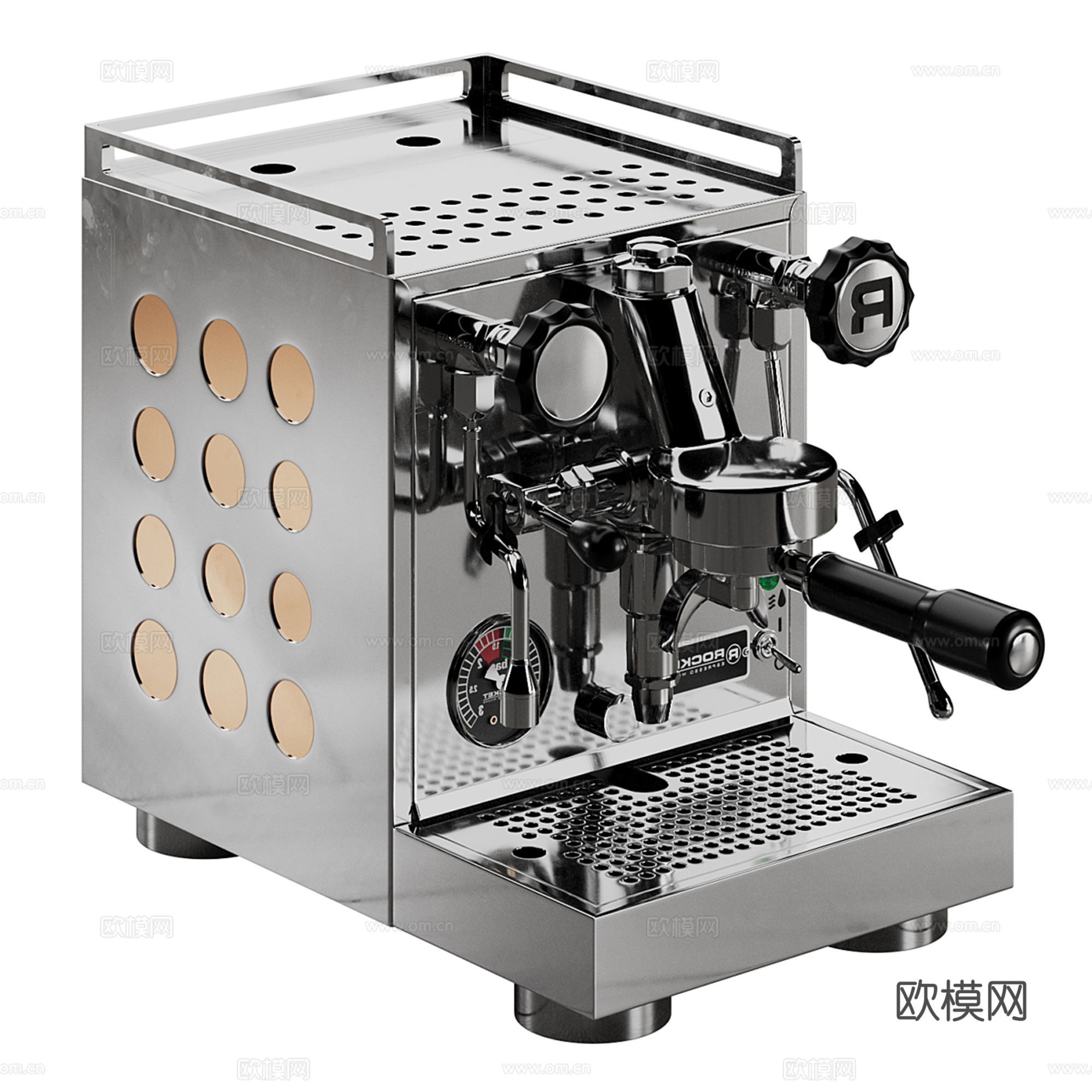 现代咖啡机su模型