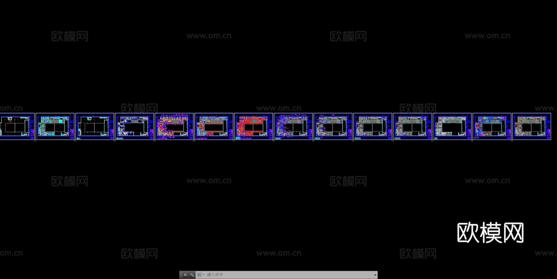 5000平方写字楼施工图全集(最终版)   节点大样齐全cad施工图