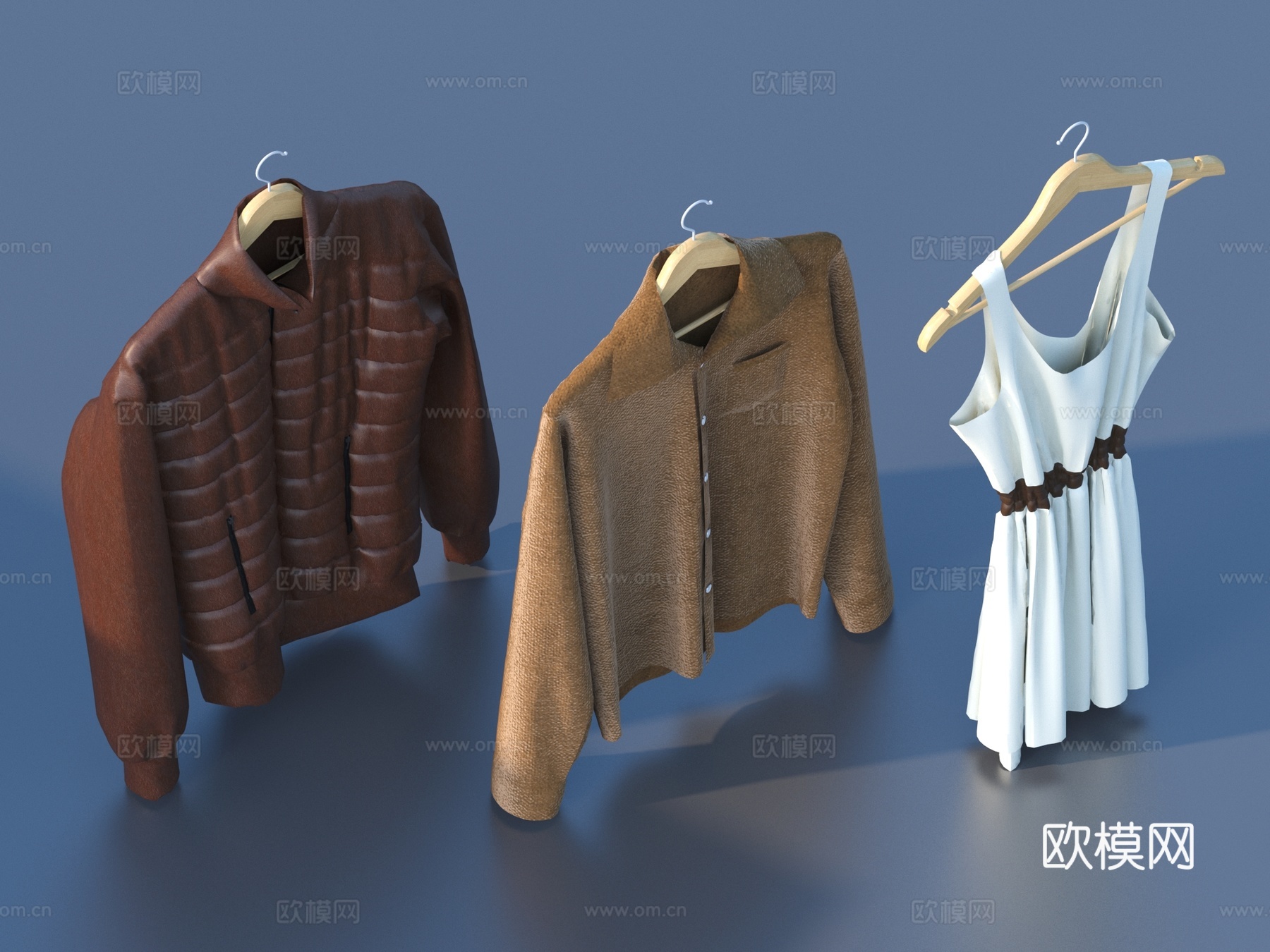 衣服 服饰 服装3d模型