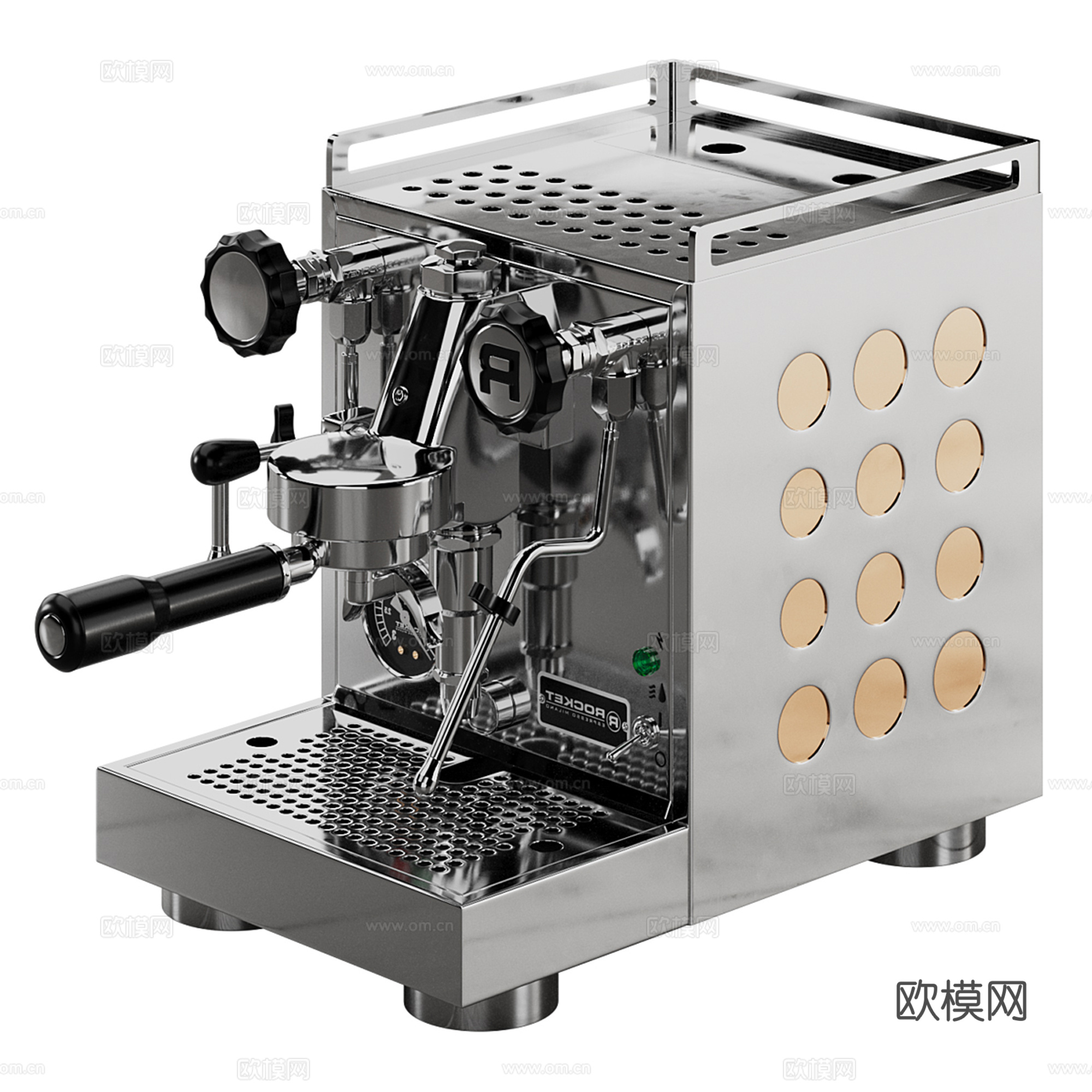 现代咖啡机su模型