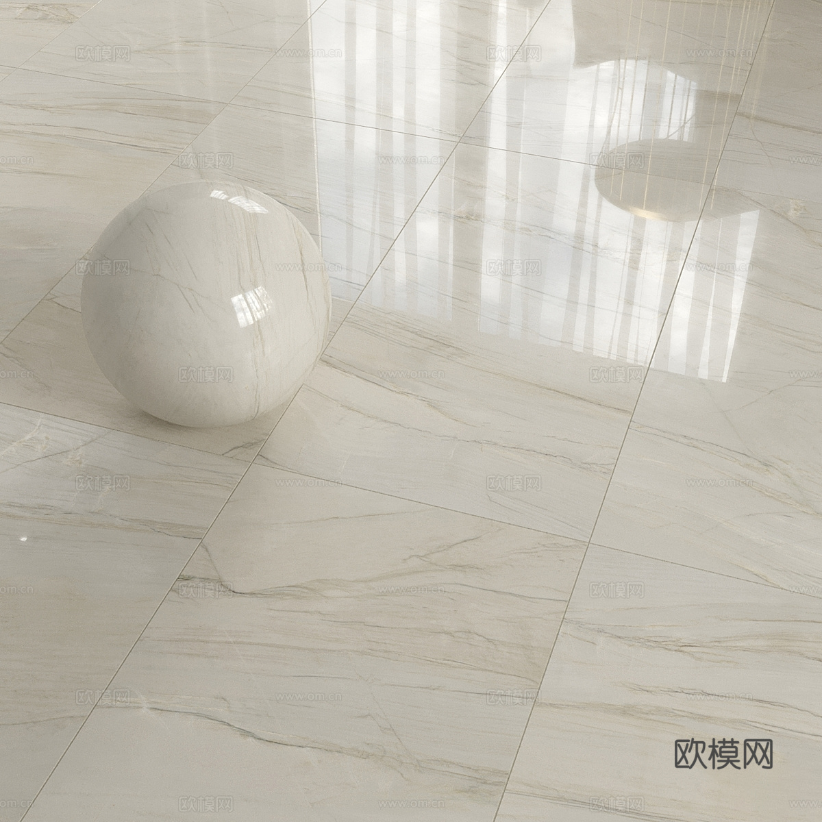 现代意式轻奢瓷砖 大理石 岩板3d模型