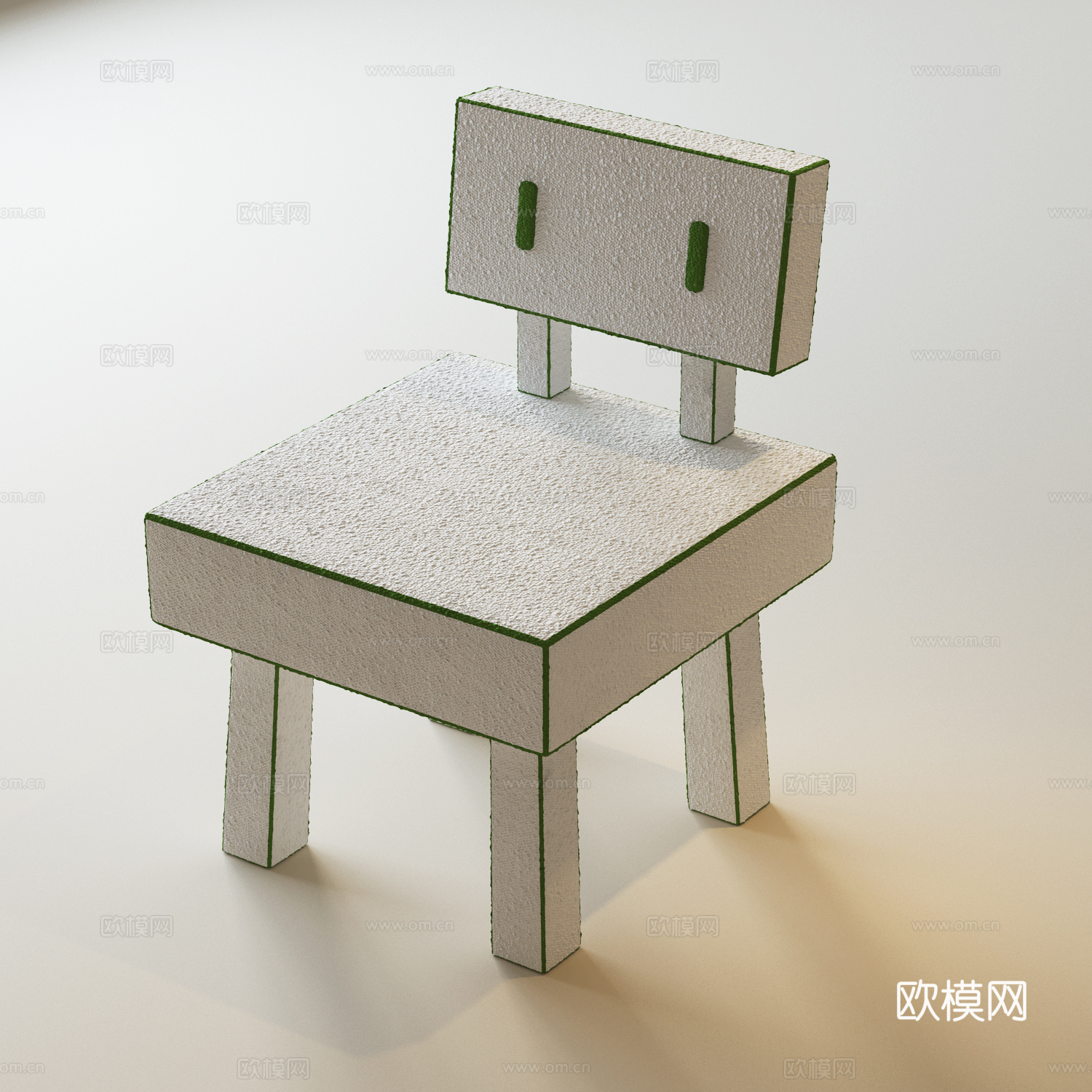 休闲椅 现代休闲椅 现代法式休闲椅 儿童椅su模型
