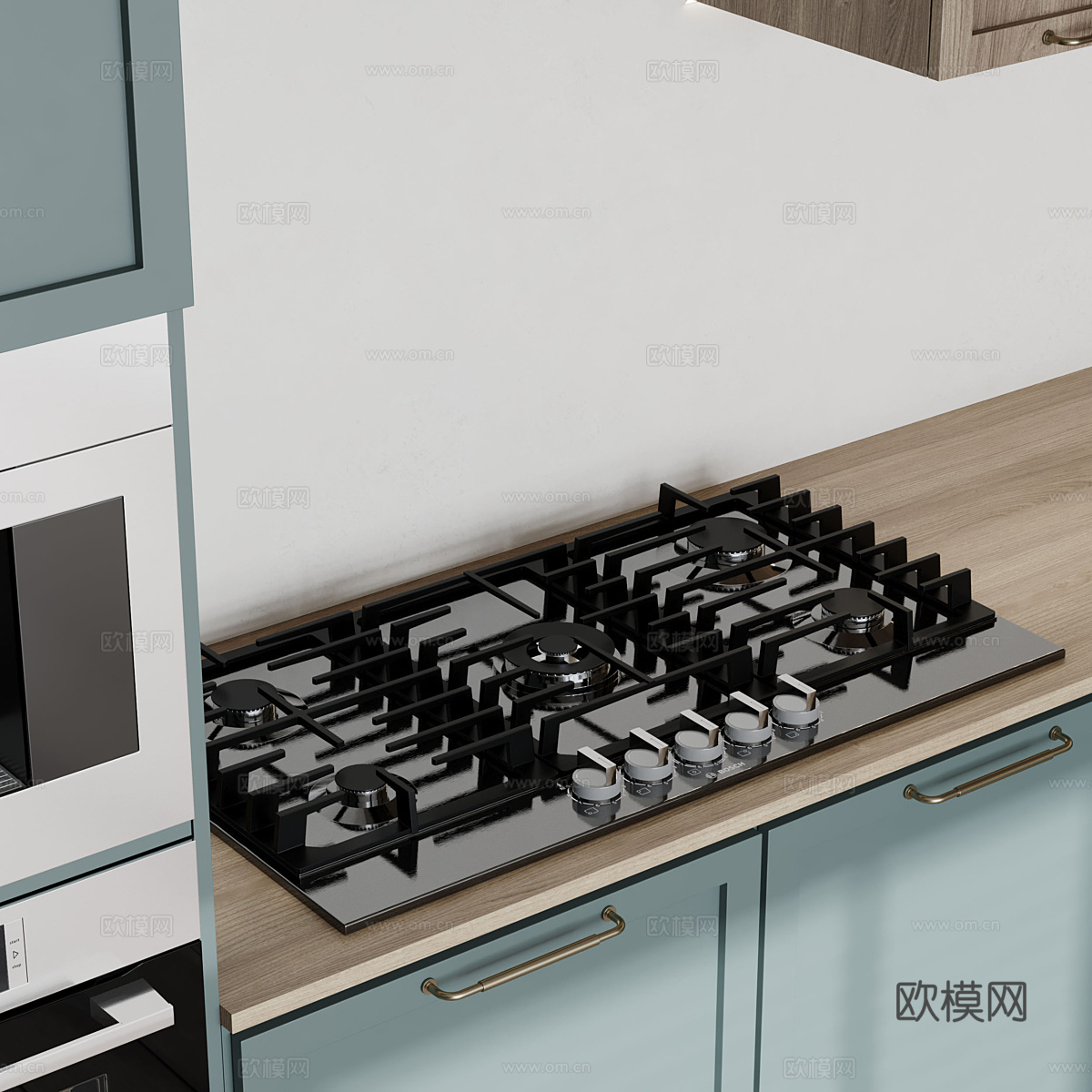 现代北欧橱柜3d模型