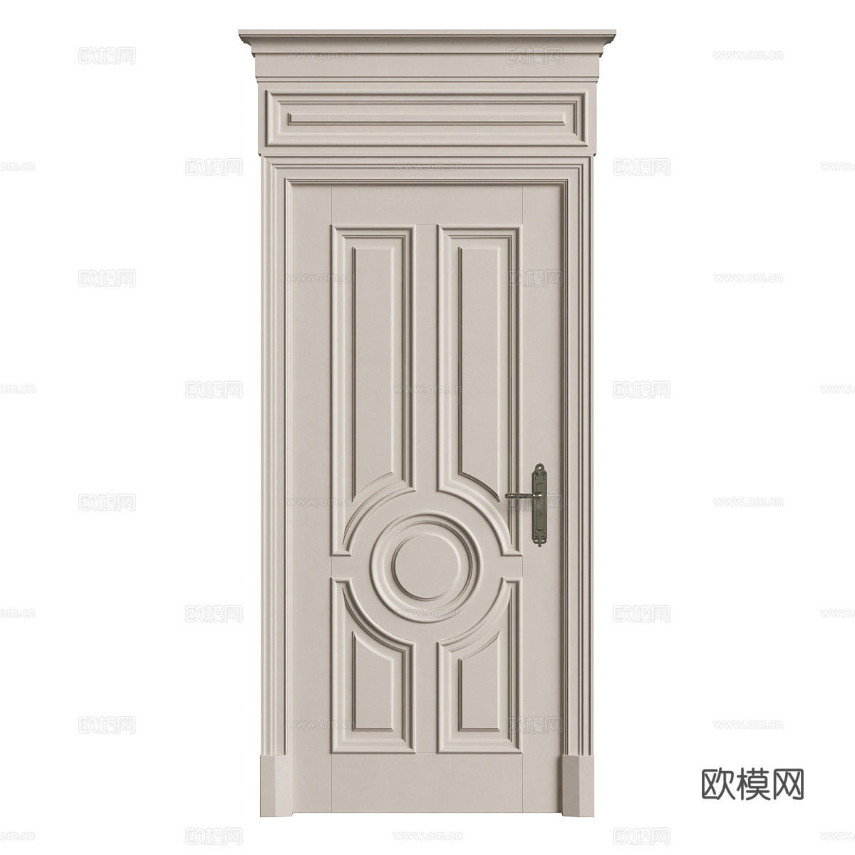 平开门3d模型