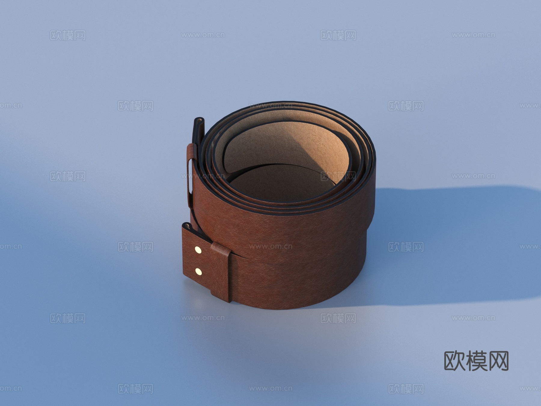 皮带 腰带 裤腰带3d模型
