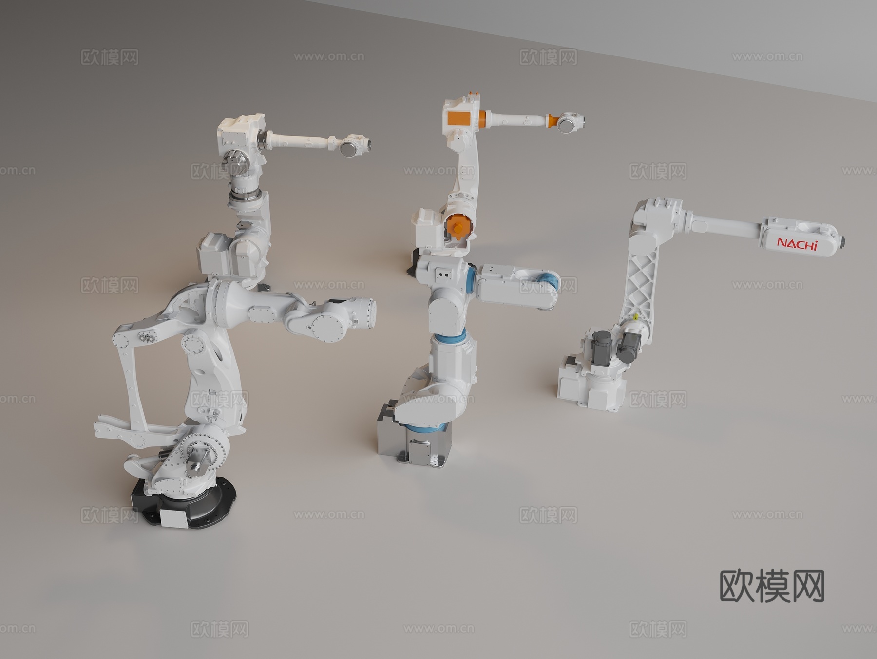 机械臂 机械手 智能机器人 工业机器人 自动机械手臂3d模型