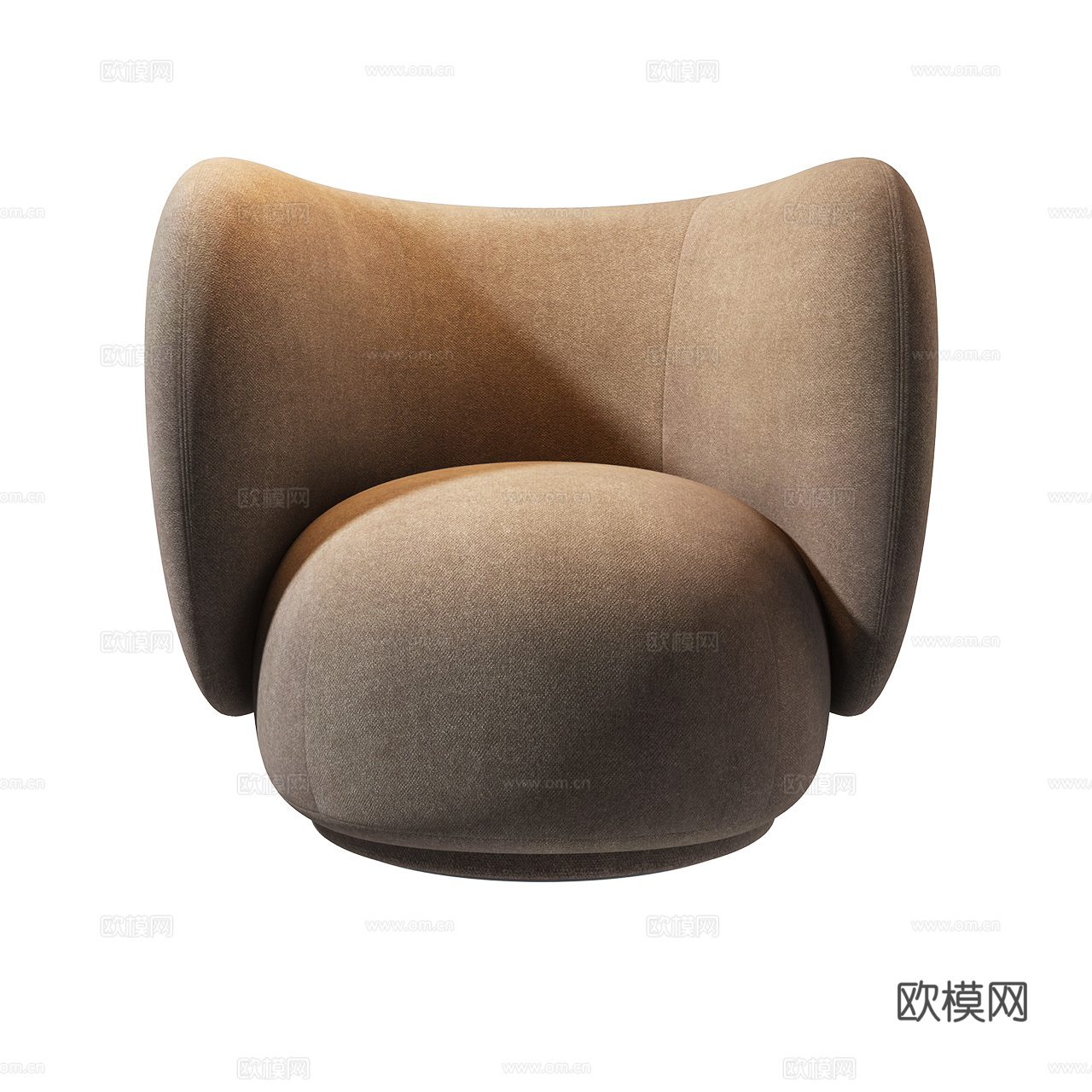 Ferm Living 极简沙发 单人沙发 休闲沙发 休闲椅3d模型