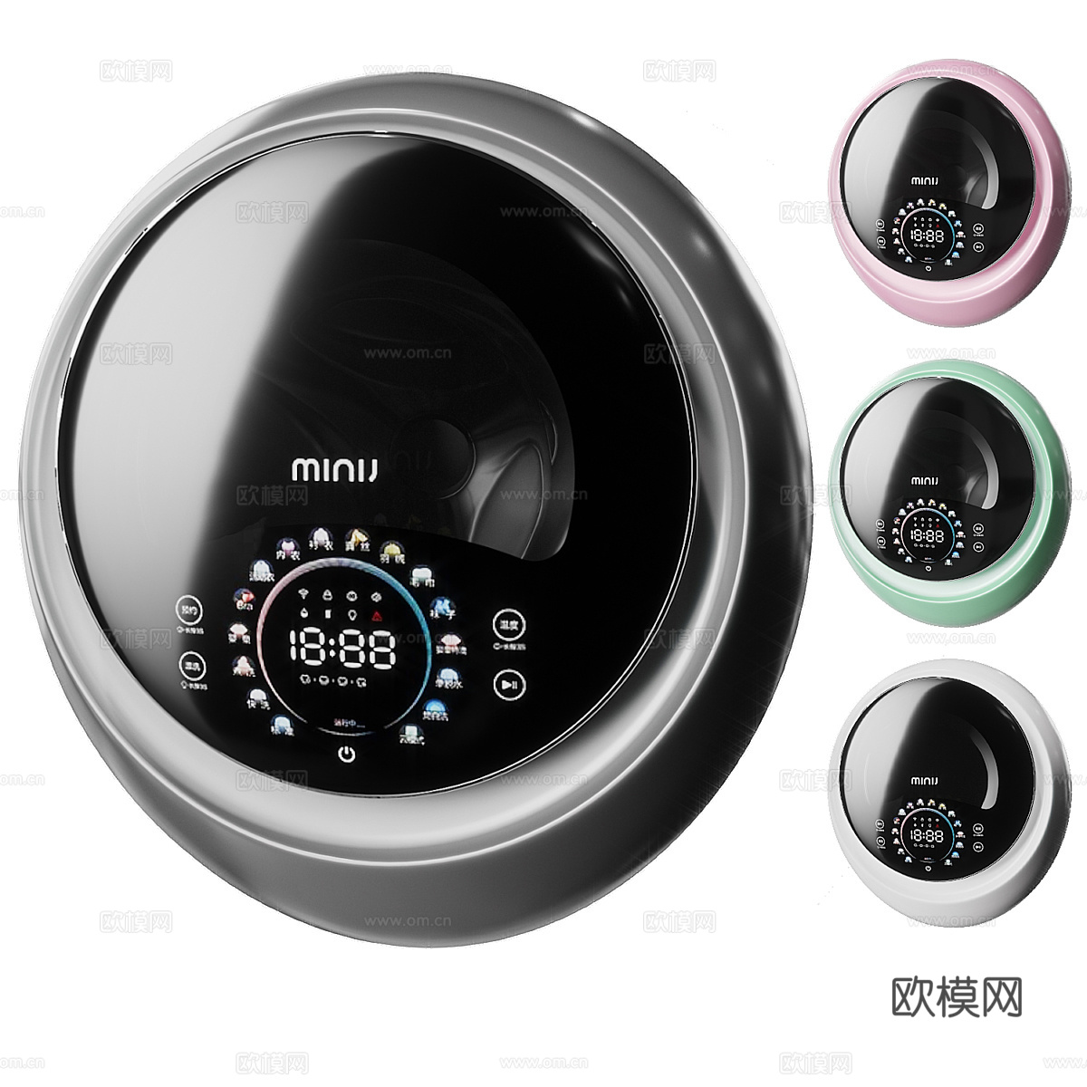洗澡机3d模型