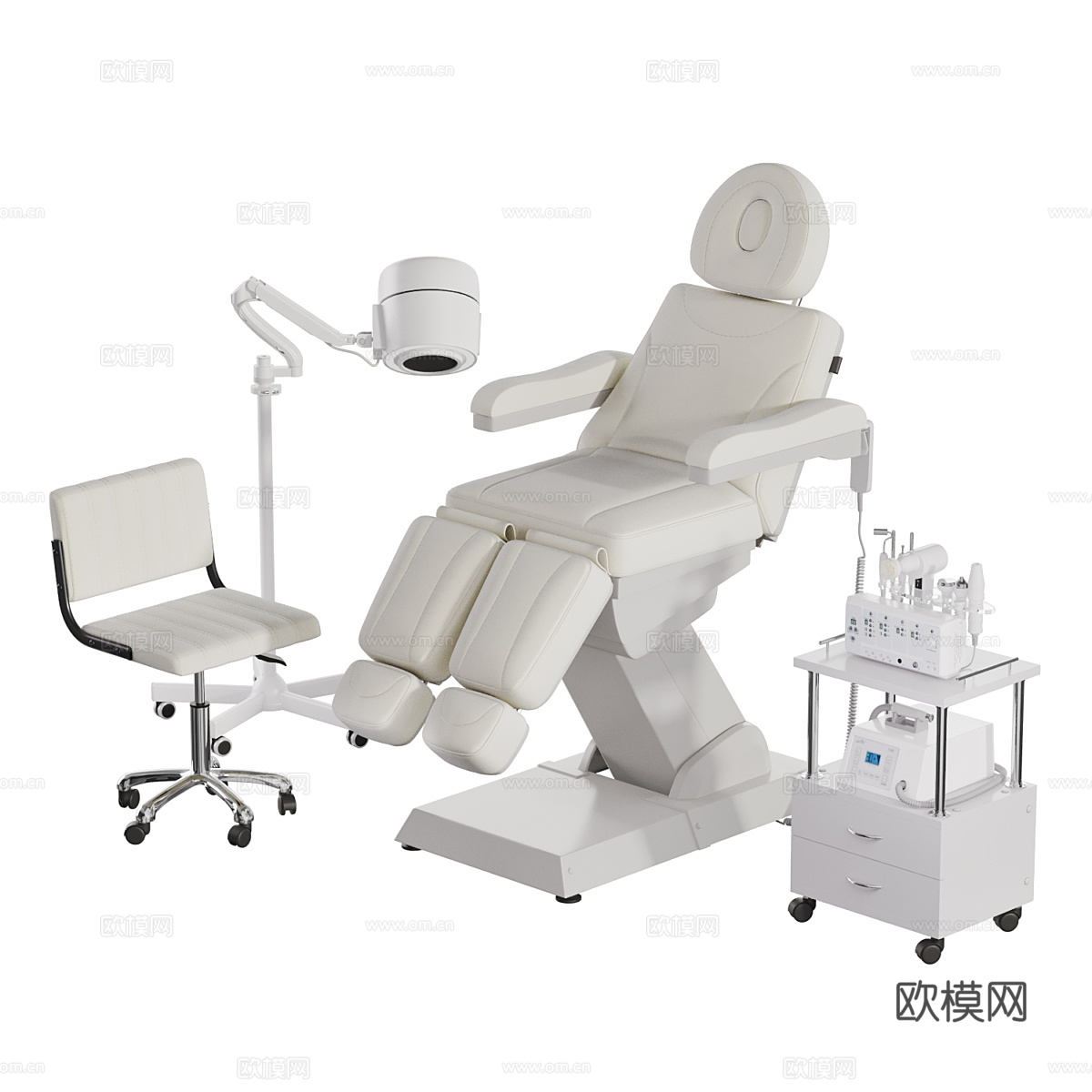 美容椅 牙科器材3d模型
