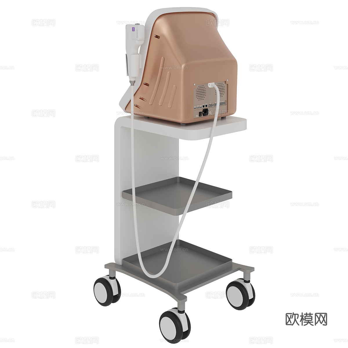 现代美容医疗器械3d模型